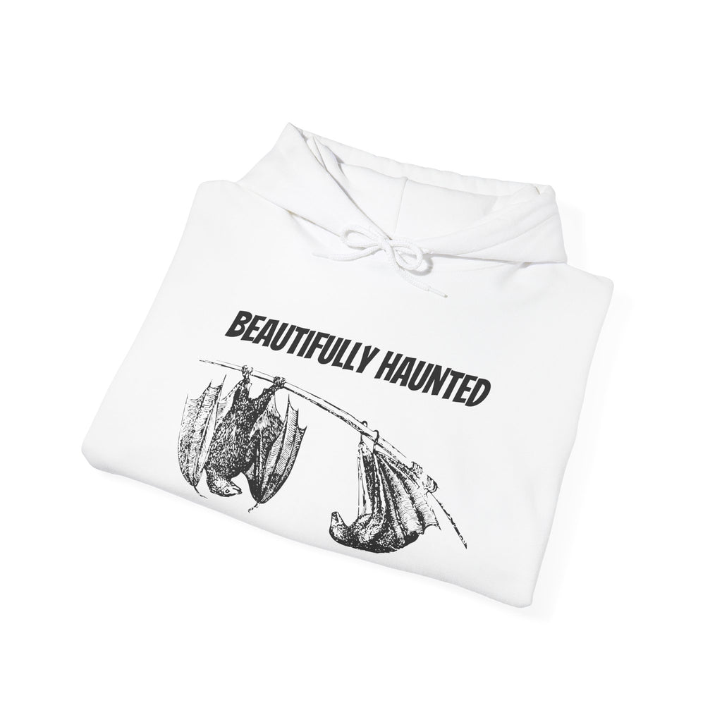 Beautifully Haunted Hoodie — 'Ink & Soul' Gothic Halloween Pullover