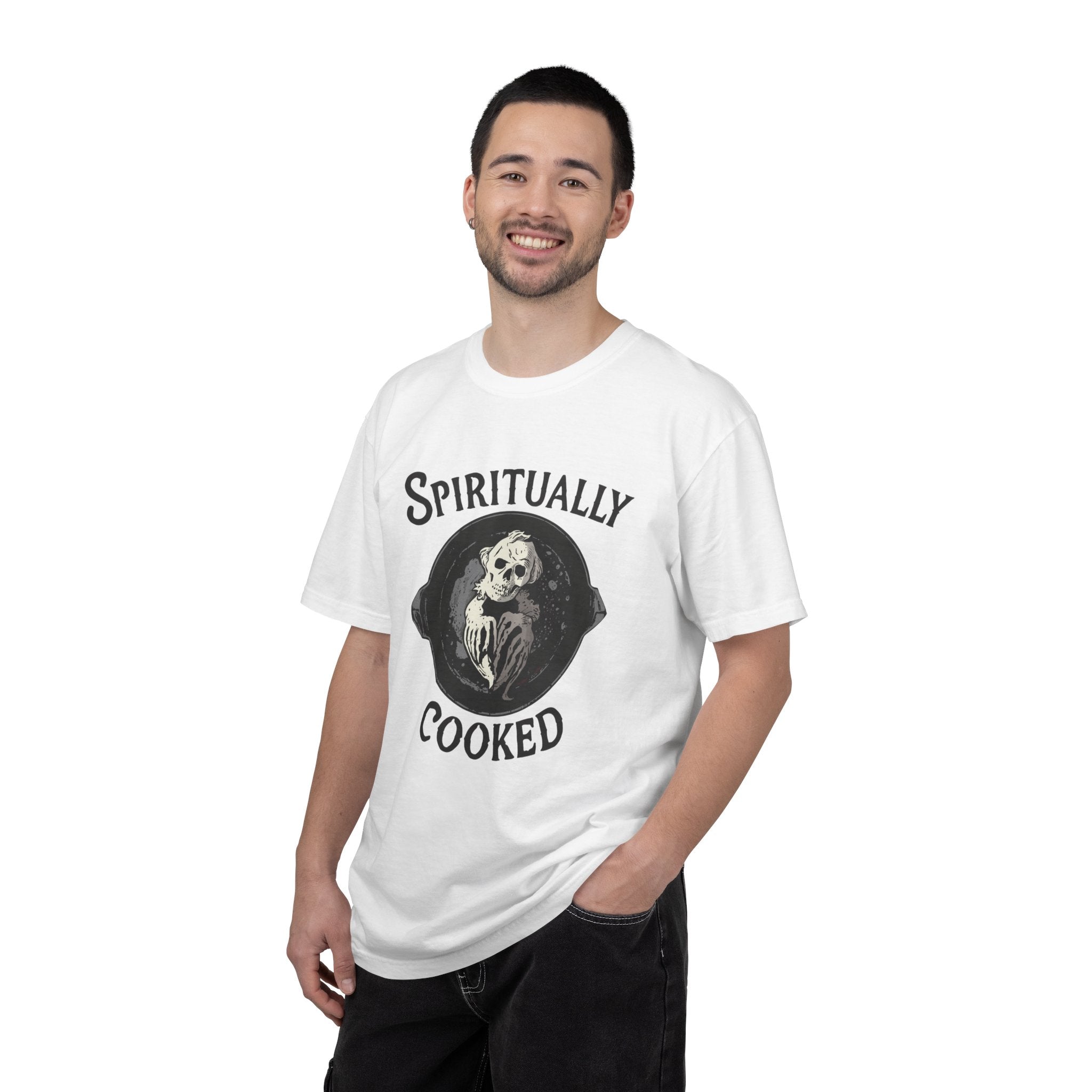 Spiritually Cooked T-Shirt — Victorian Chef Graphic Tee