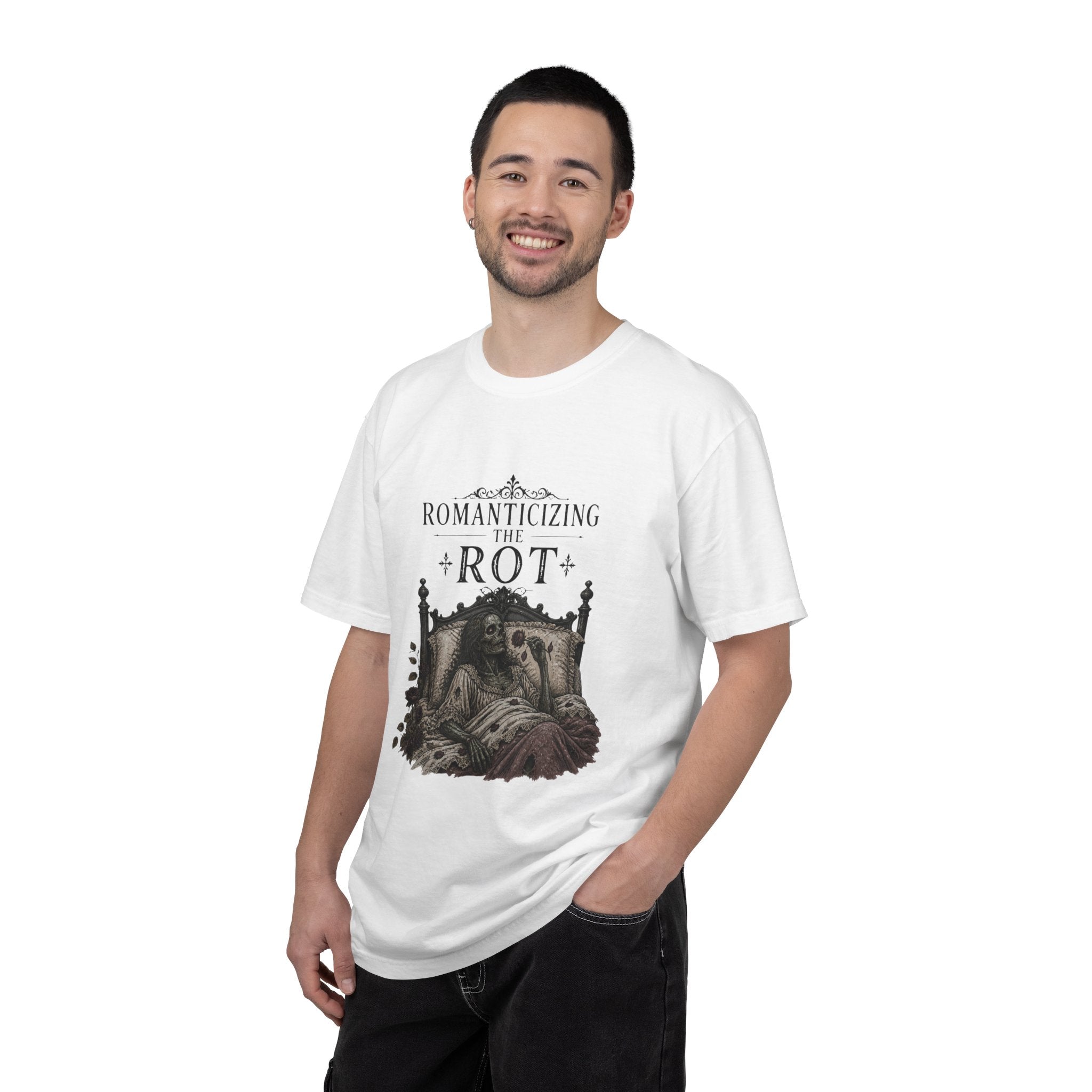Romanticizing the Rot T-Shirt — Gothic Bed of Roses Graphic Tee