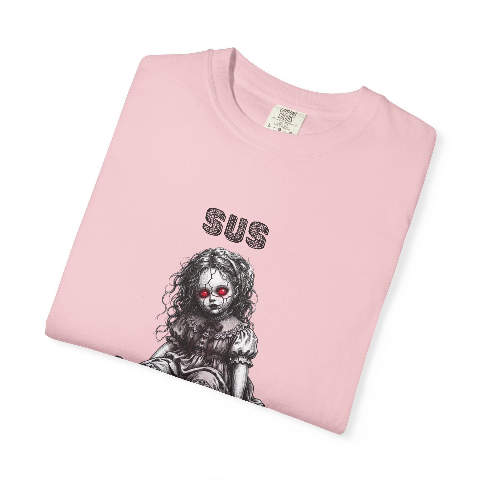 Sus Since the Séance Doll T‑Shirt — Gothic Horror Tee