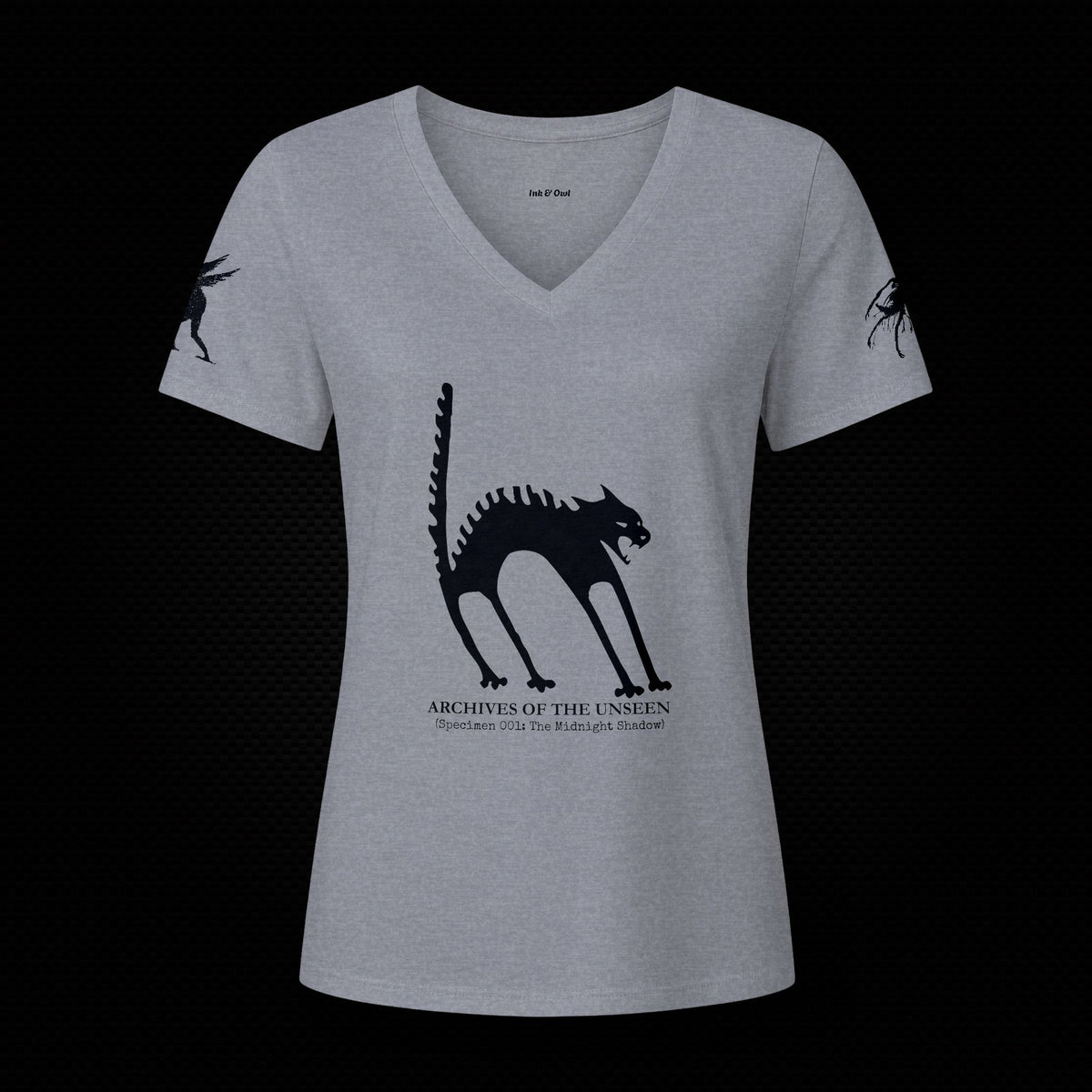 Archives of the Unseen Black Cat T-Shirt