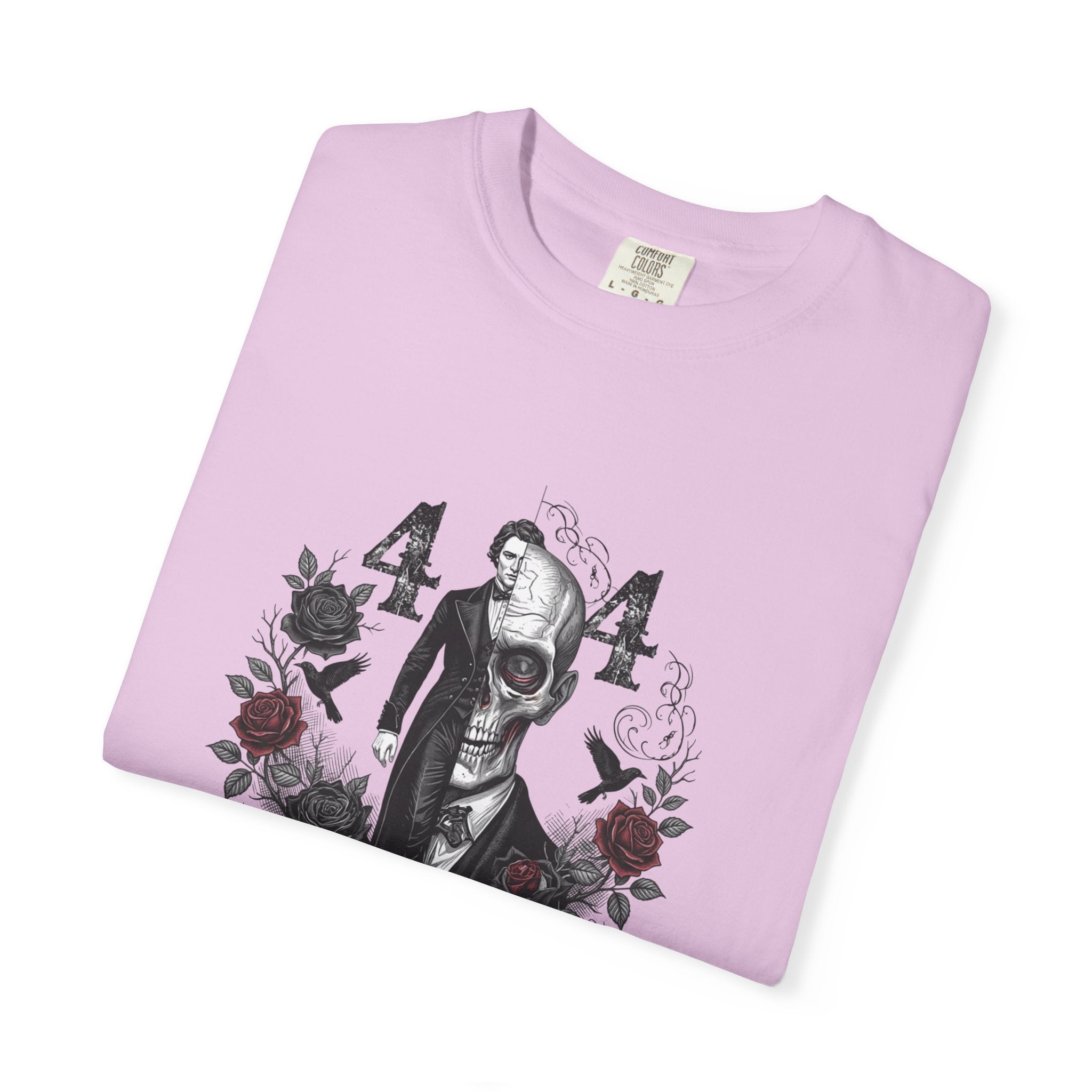 404 Coded Soul Not Found Gothic T-Shirt – Victorian Zombie Horror Graphic Tee