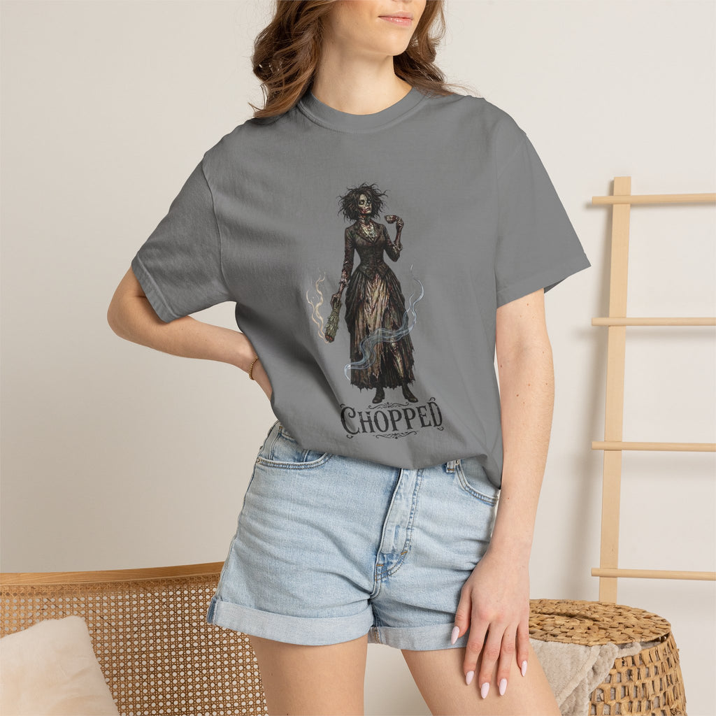 'Chopped' Witch Silhouette Graphic Tee