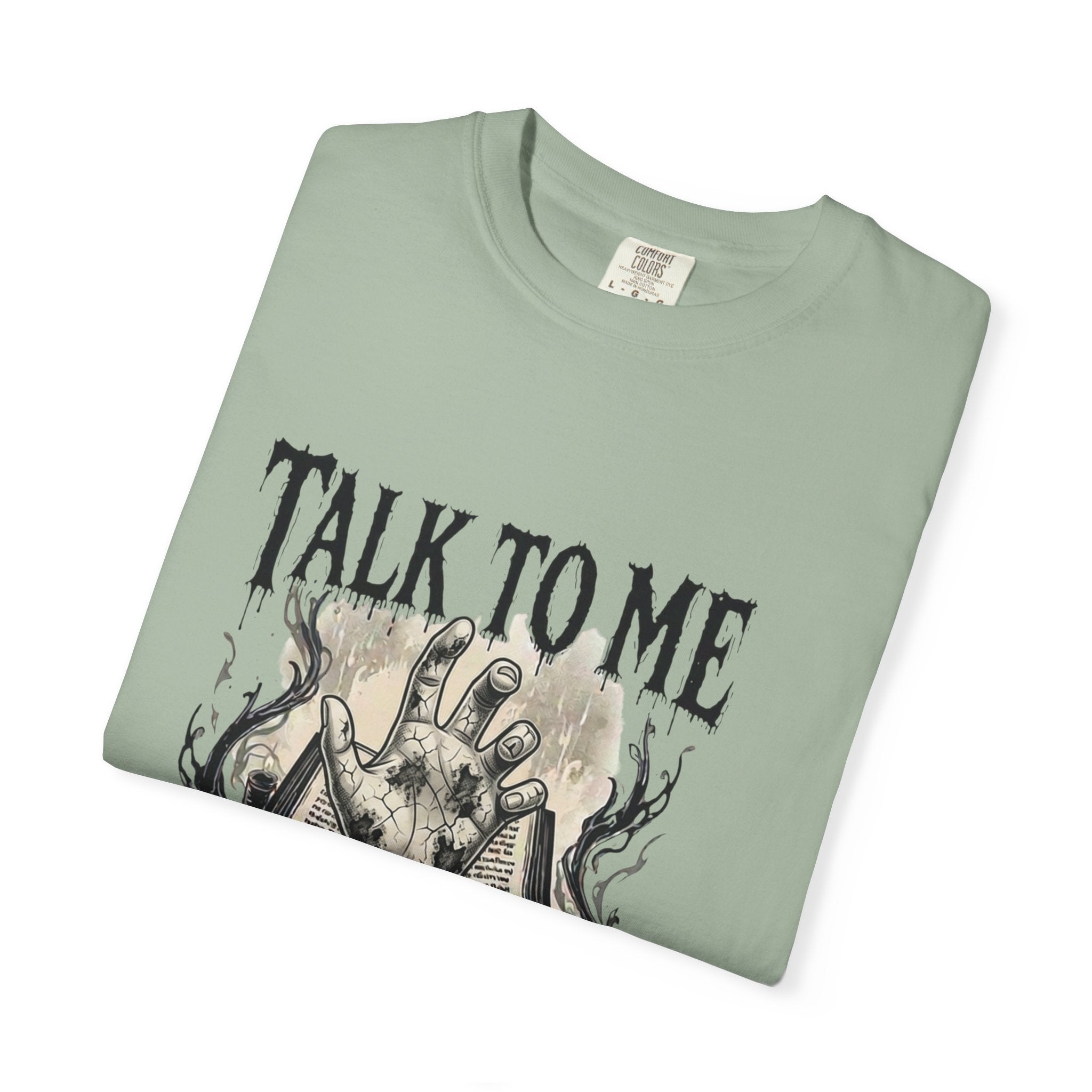Talk To Me Occult T-Shirt — Haunted Ouija Hand Graphic Tee