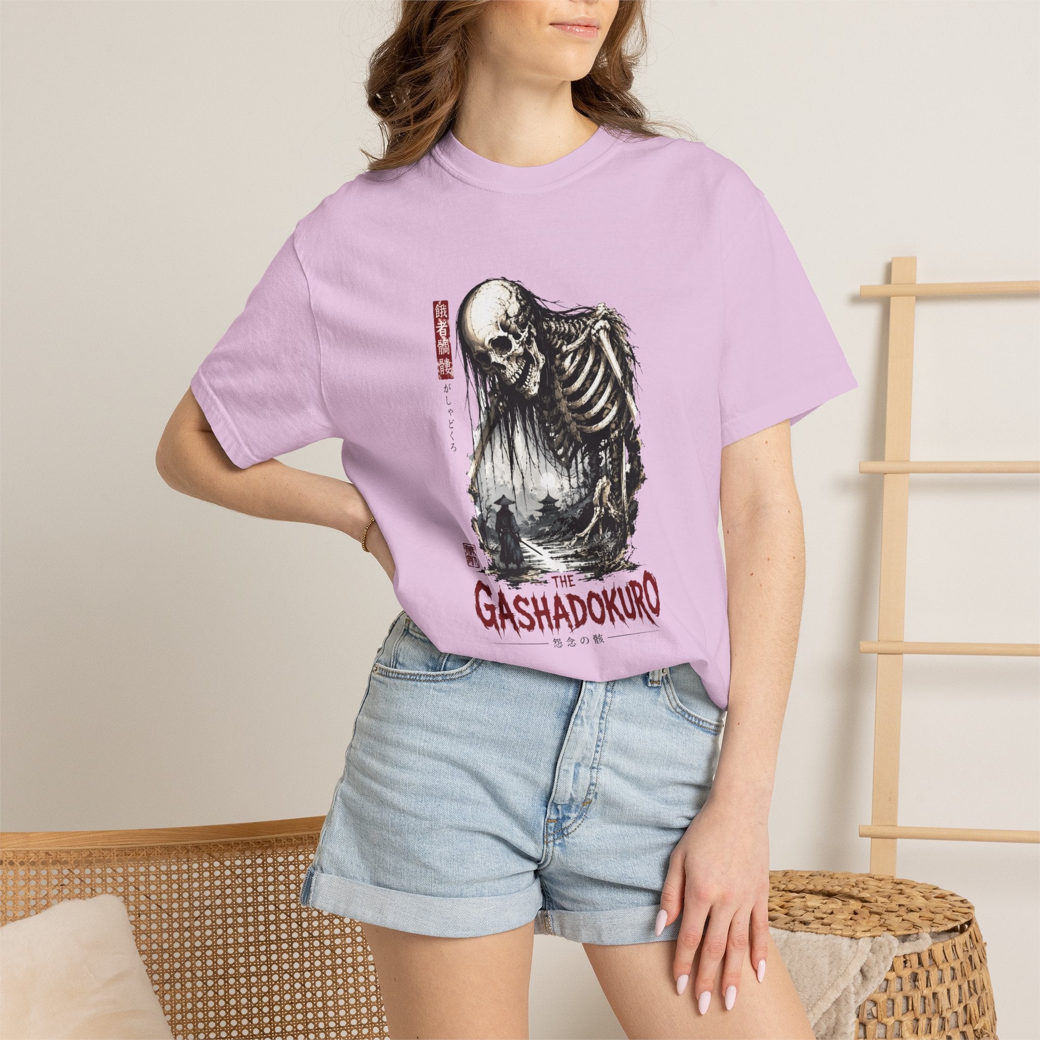 Gashadokuro Japanese Skeleton Graphic T-Shirt