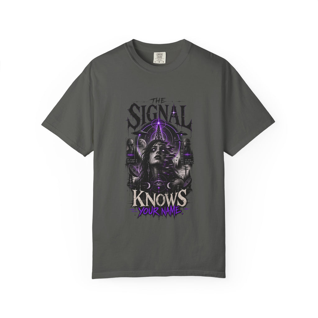 The Signal Knows Your Name Alien T-Shirt