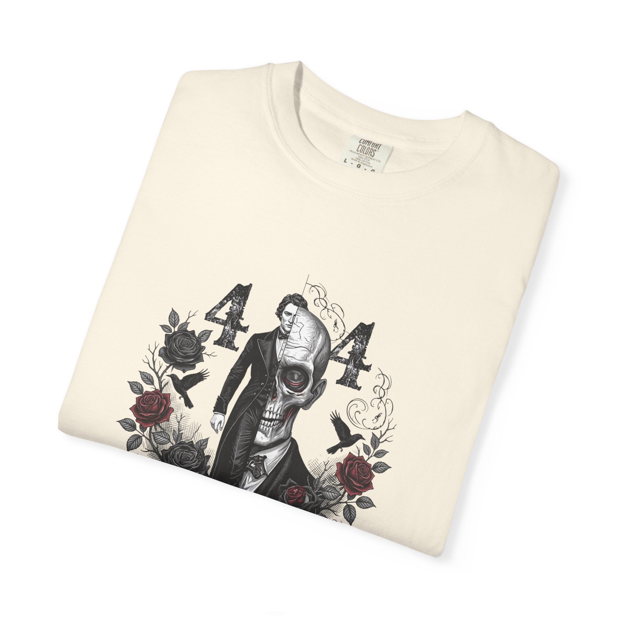404 Coded Soul Not Found Gothic T-Shirt – Victorian Zombie Horror Graphic Tee