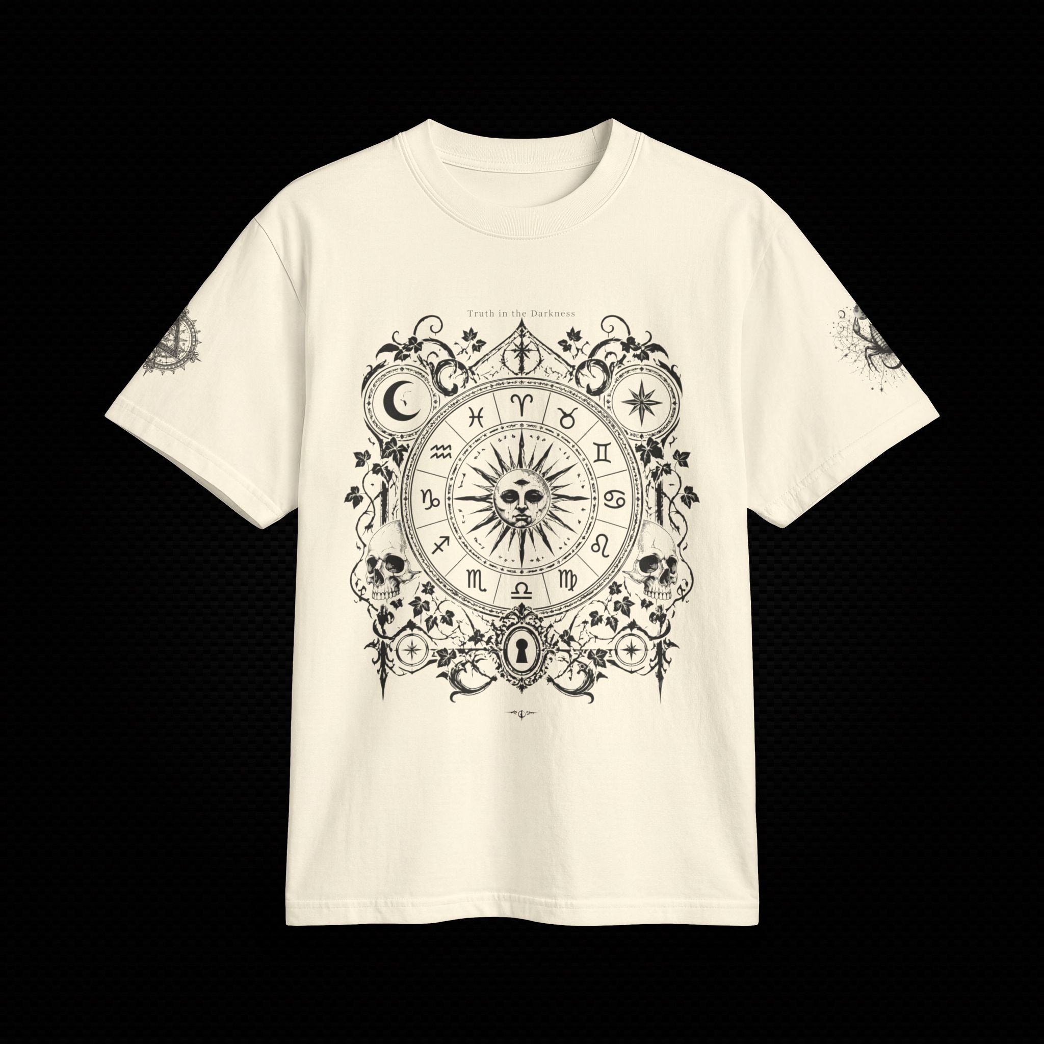 Truth in the Darkness Celestial Zodiac Tee