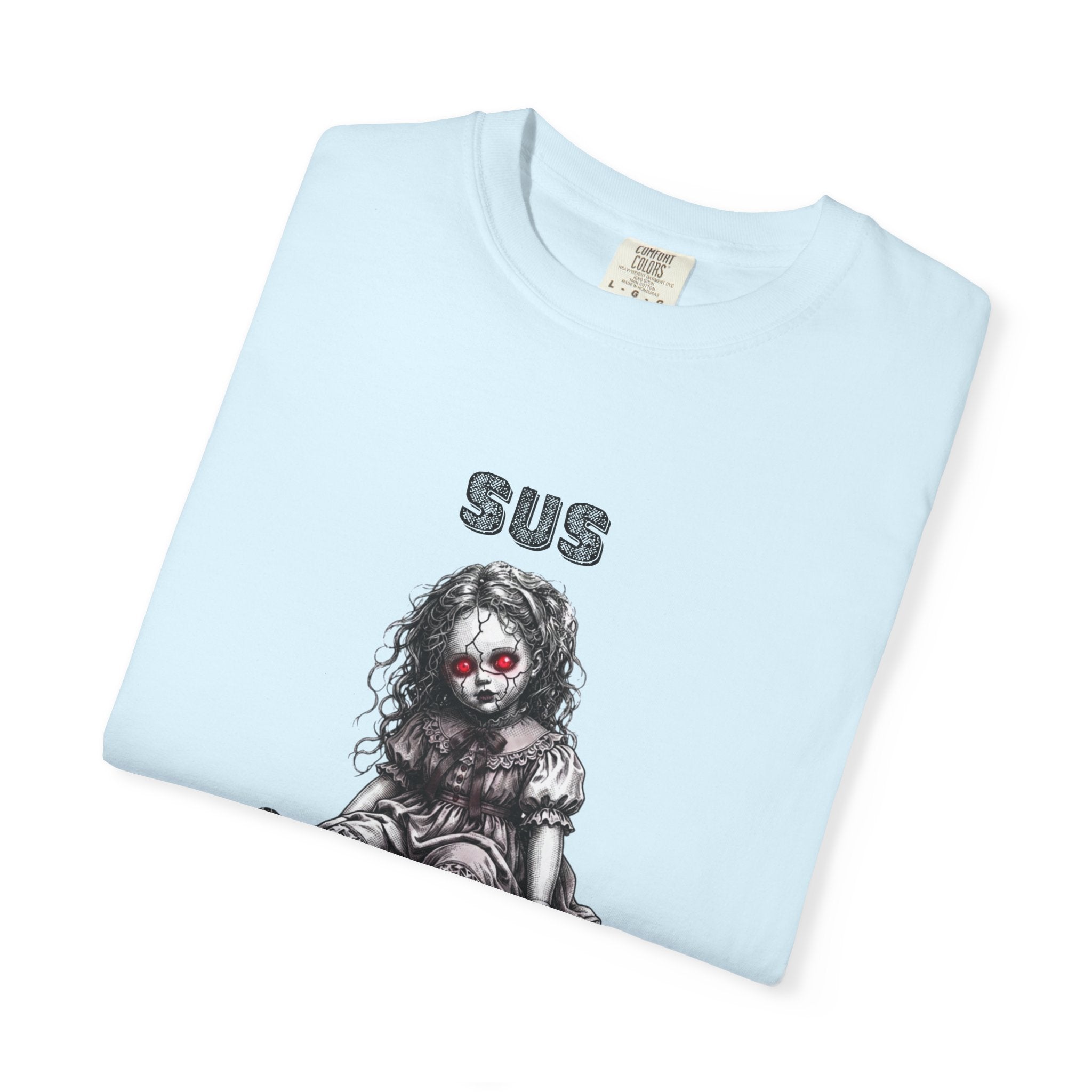 Sus Since the Séance Doll T‑Shirt — Gothic Horror Tee