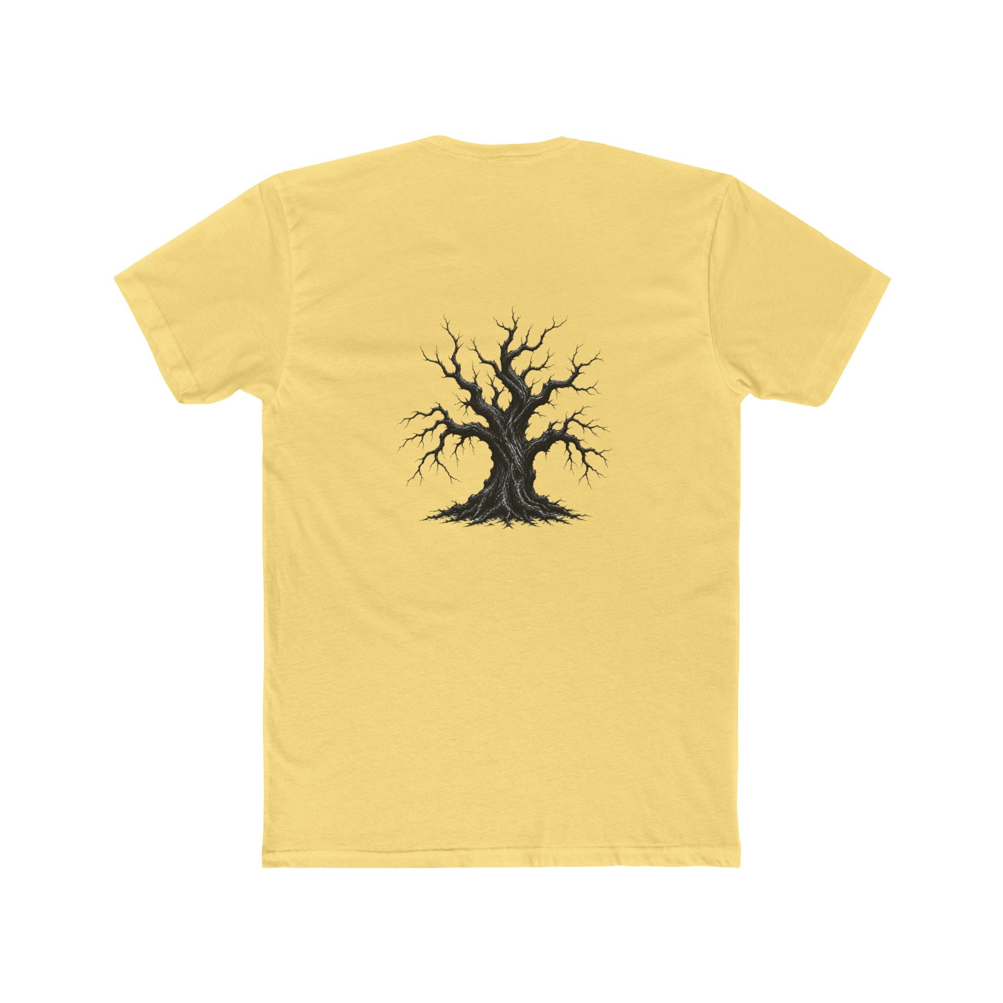 Delightfully Grim Tee — Gothic Raven & Tree Graphic T-Shirt