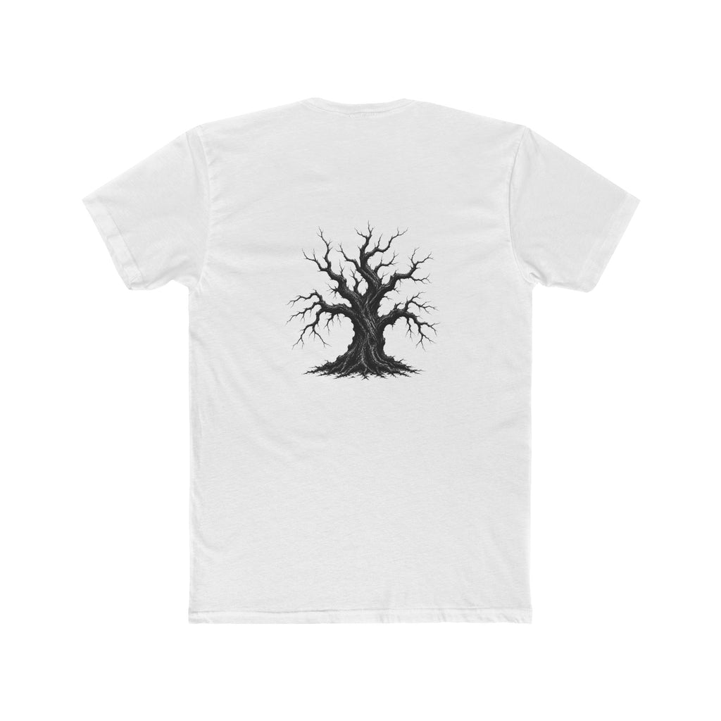 Delightfully Grim Tee — Gothic Raven & Tree Graphic T-Shirt