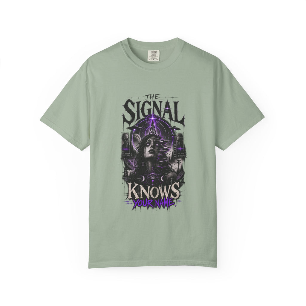 The Signal Knows Your Name Alien T-Shirt