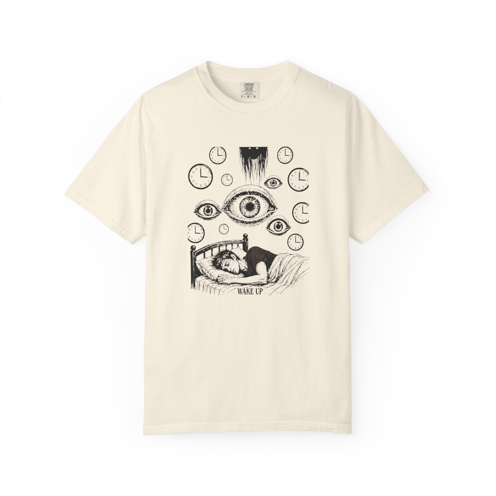 Wake Up Surreal Dream Gothic Graphic T-Shirt