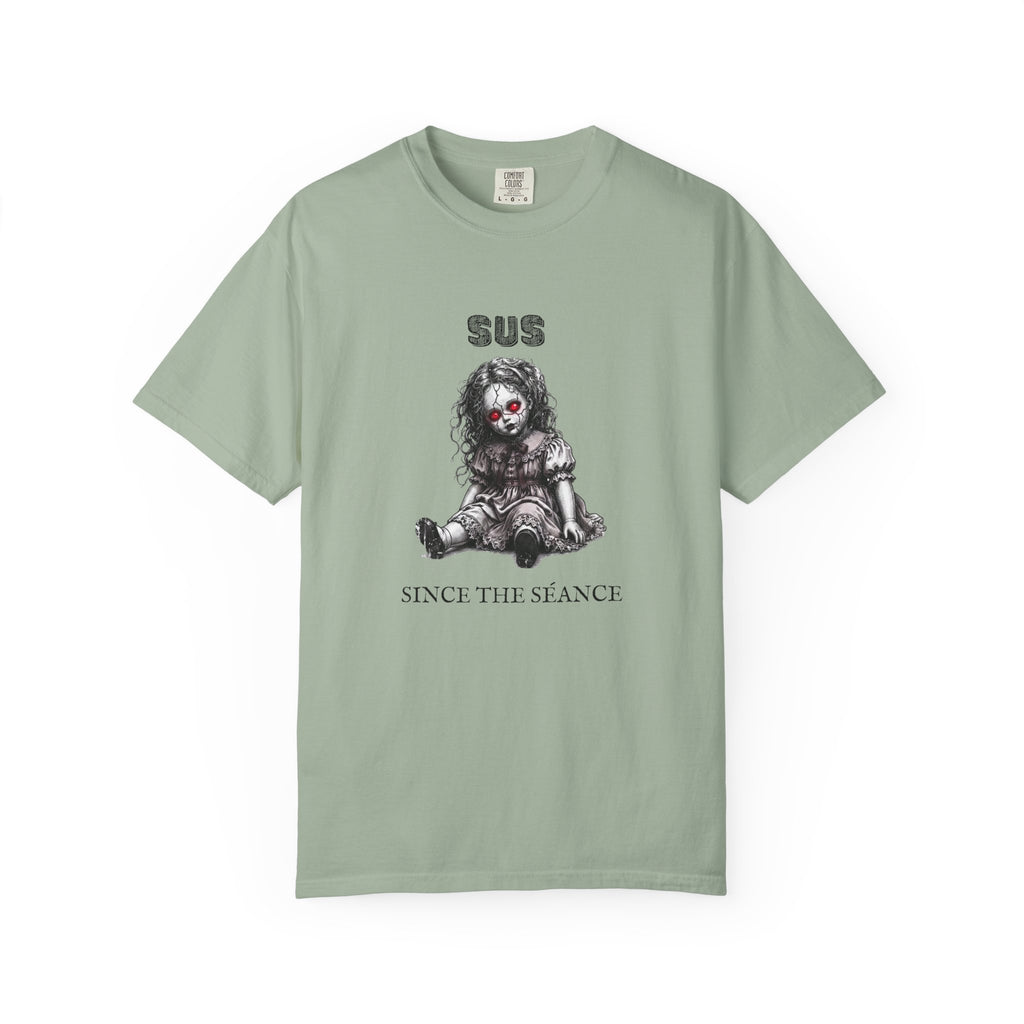 Sus Since the Séance Doll T‑Shirt — Gothic Horror Tee
