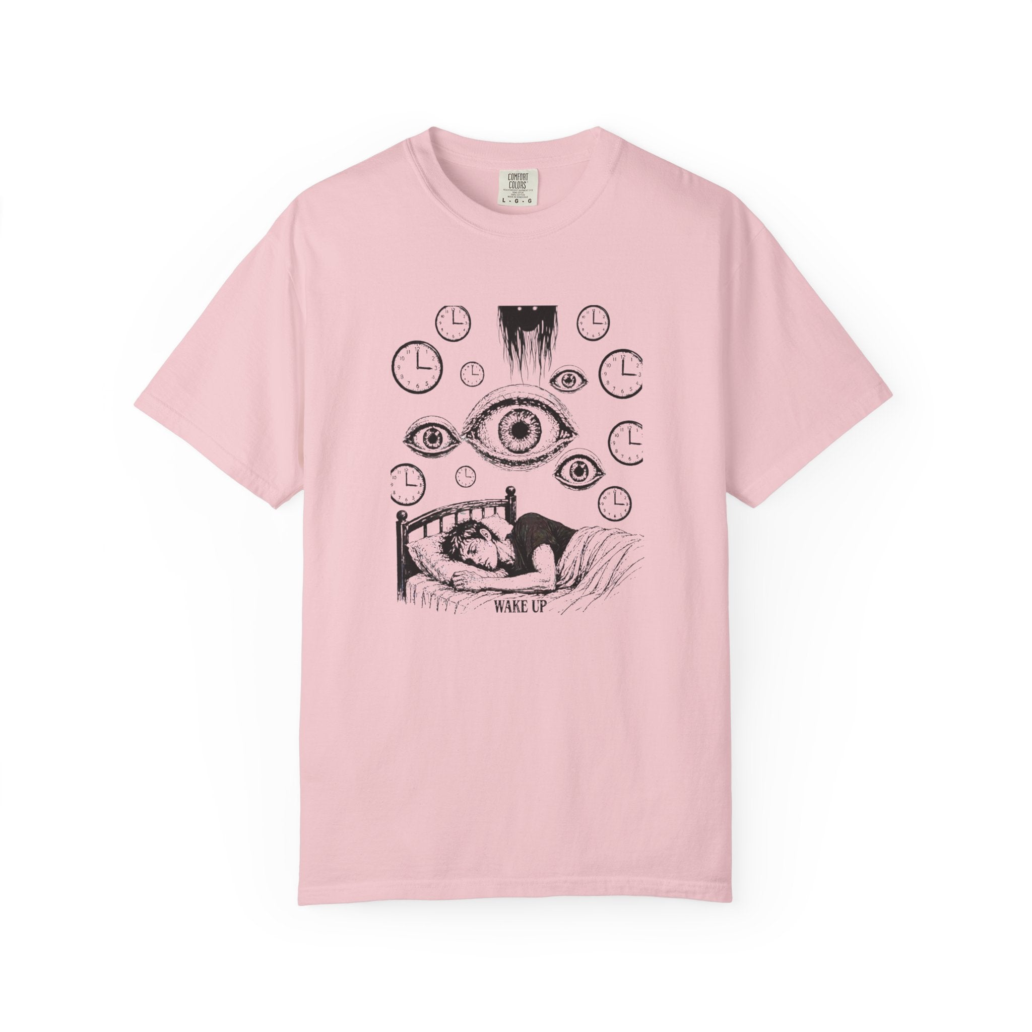 Wake Up Surreal Dream Gothic Graphic T-Shirt