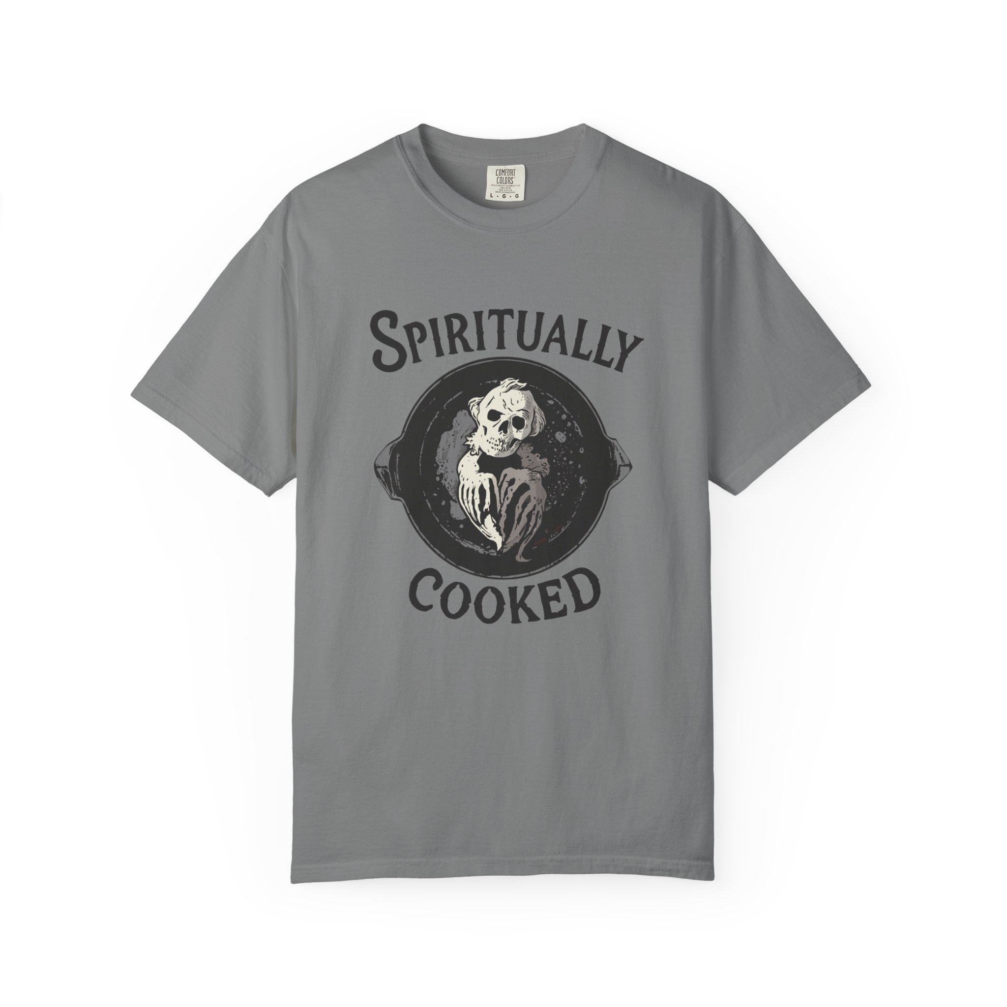 Spiritually Cooked T-Shirt — Victorian Chef Graphic Tee