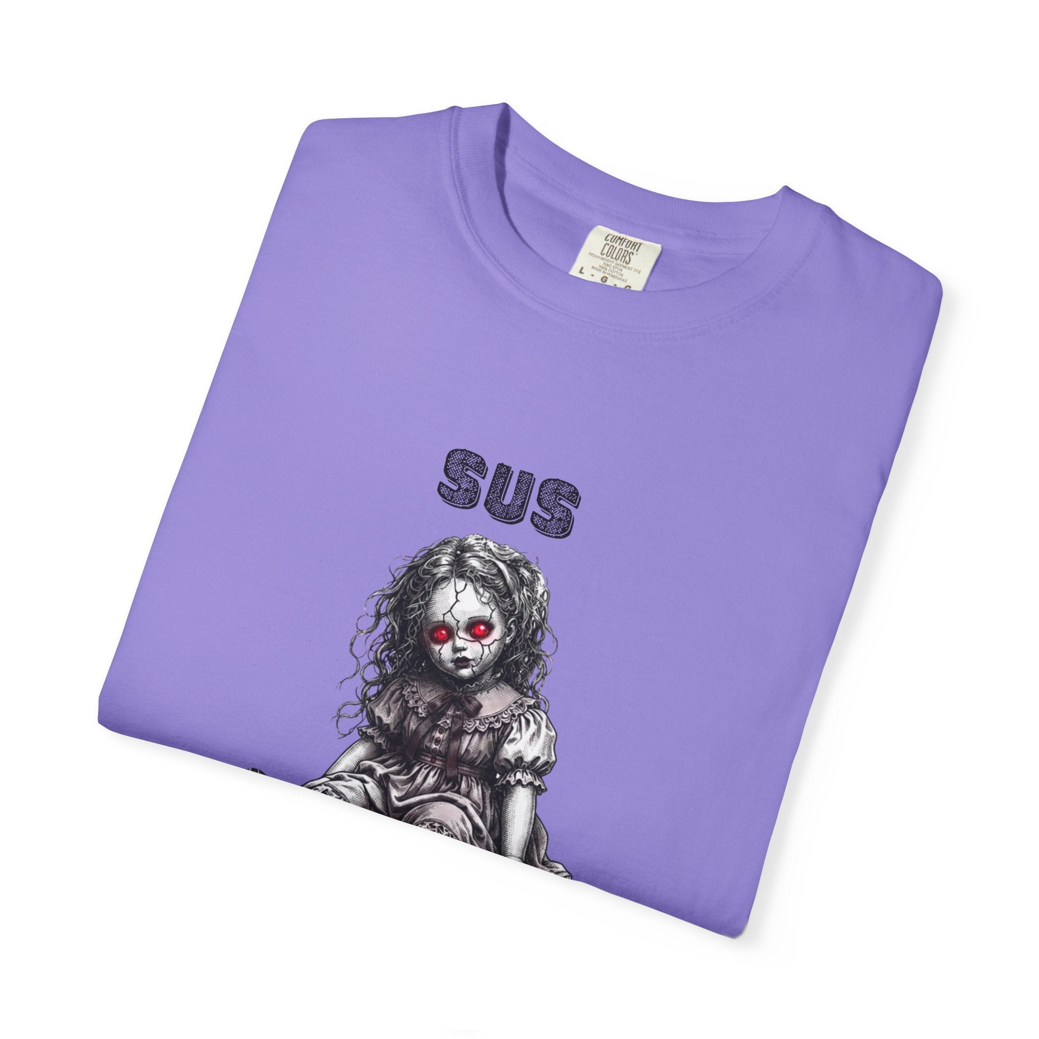 Sus Since the Séance Doll T‑Shirt — Gothic Horror Tee