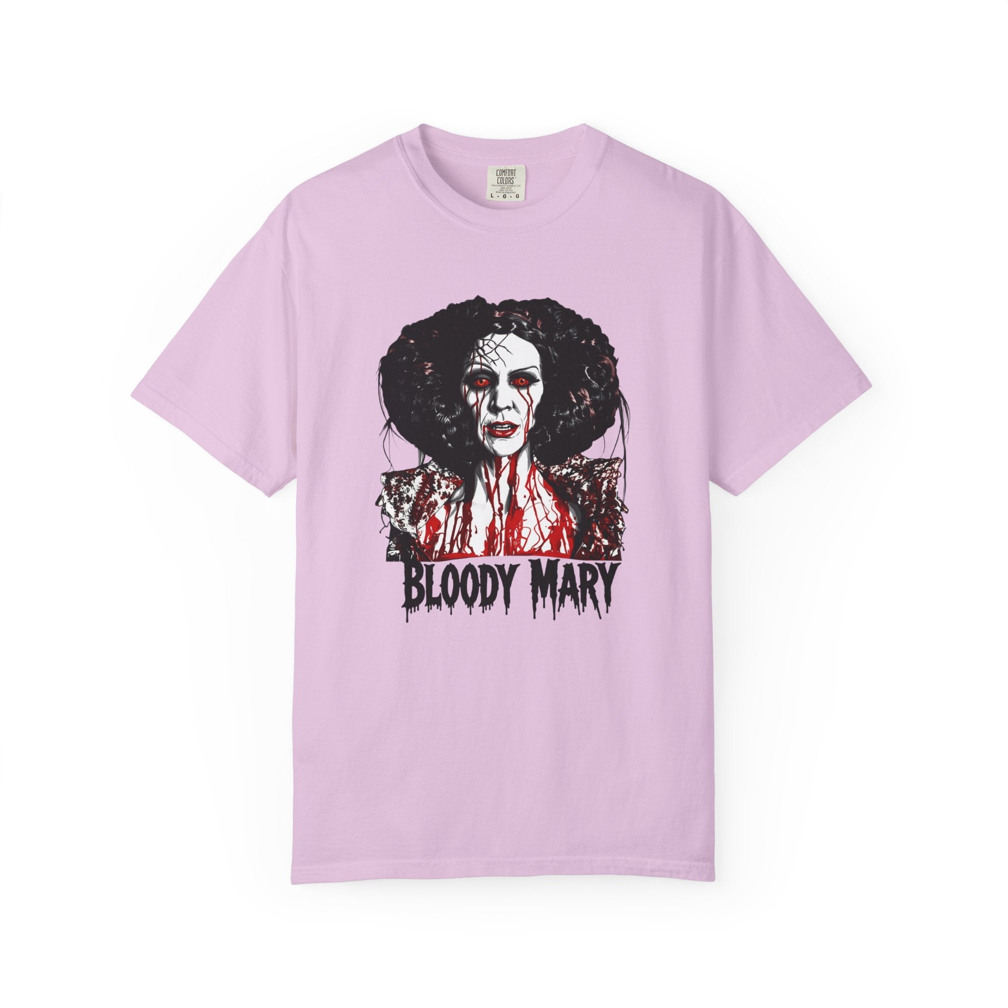 Bloody Mary Horror T-Shirt – Gothic Urban Legend Graphic Tee