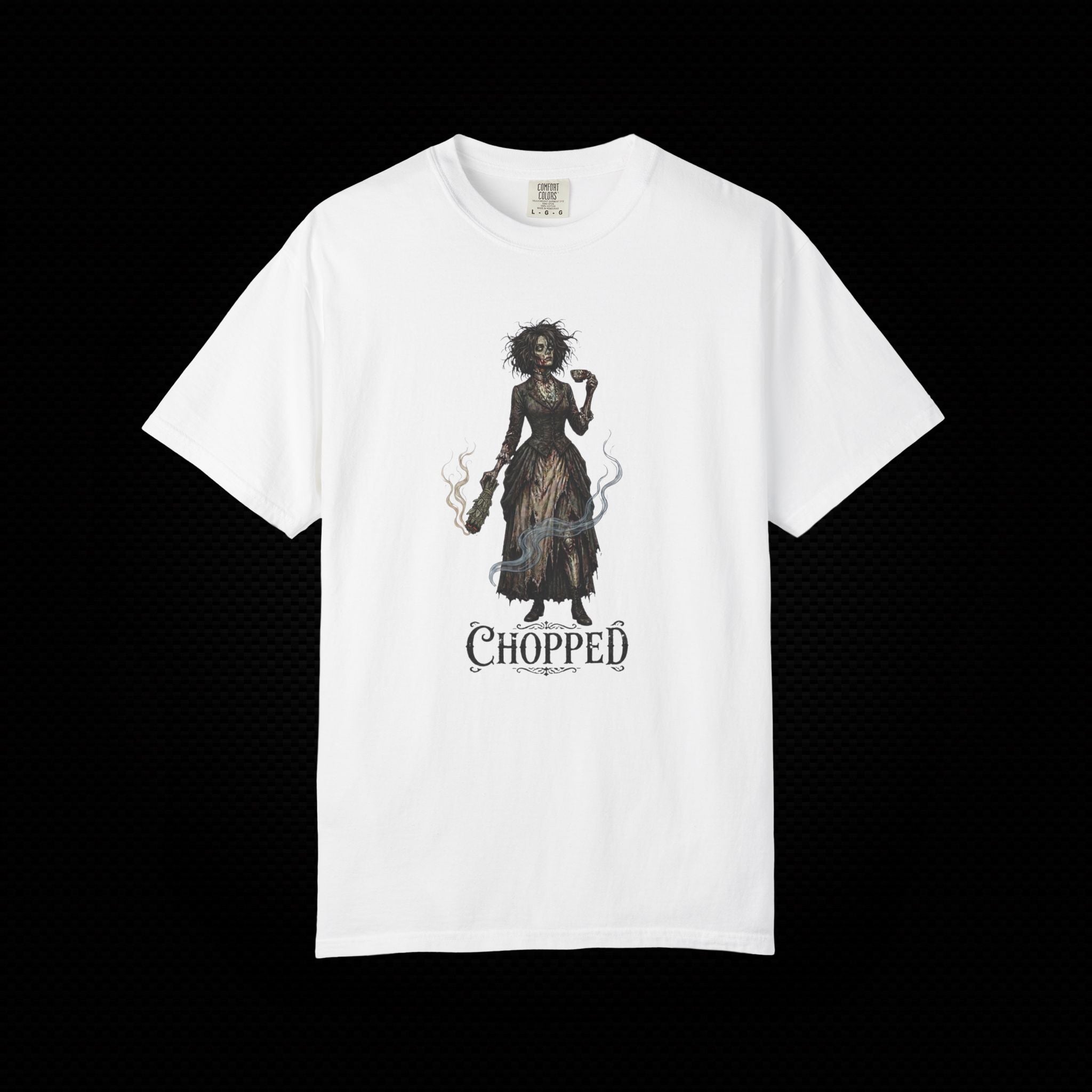 Chopped Gothic Graphic T-Shirt