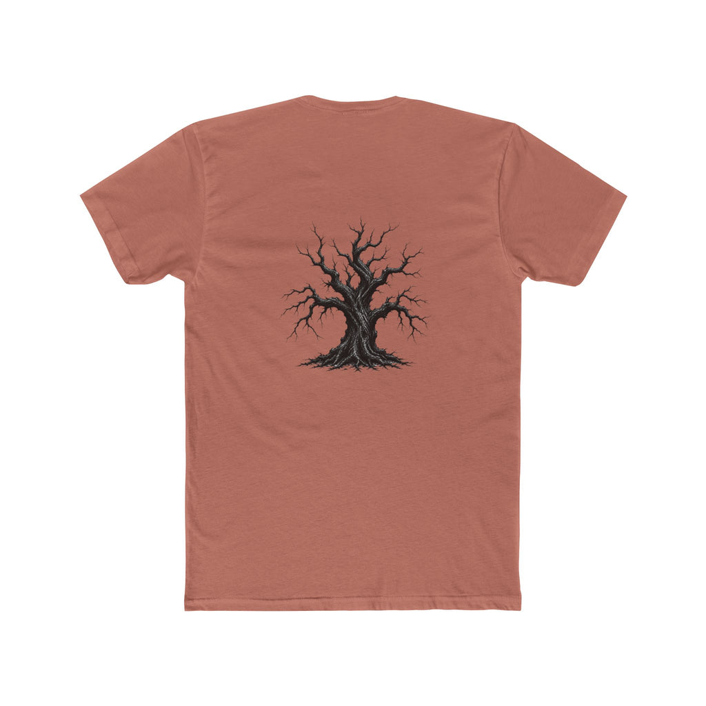 Delightfully Grim Tee — Gothic Raven & Tree Graphic T-Shirt