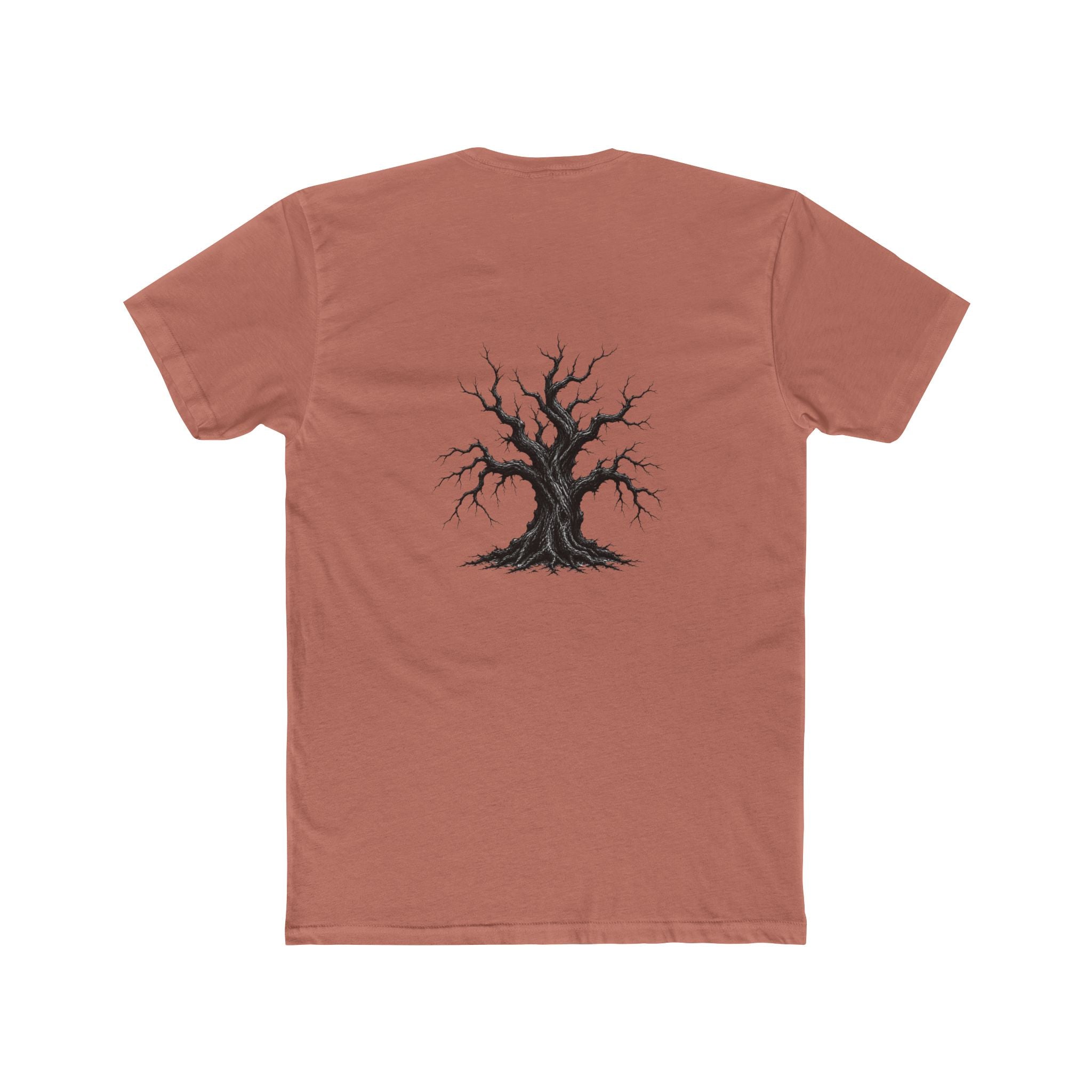 Delightfully Grim Tee — Gothic Raven & Tree Graphic T-Shirt