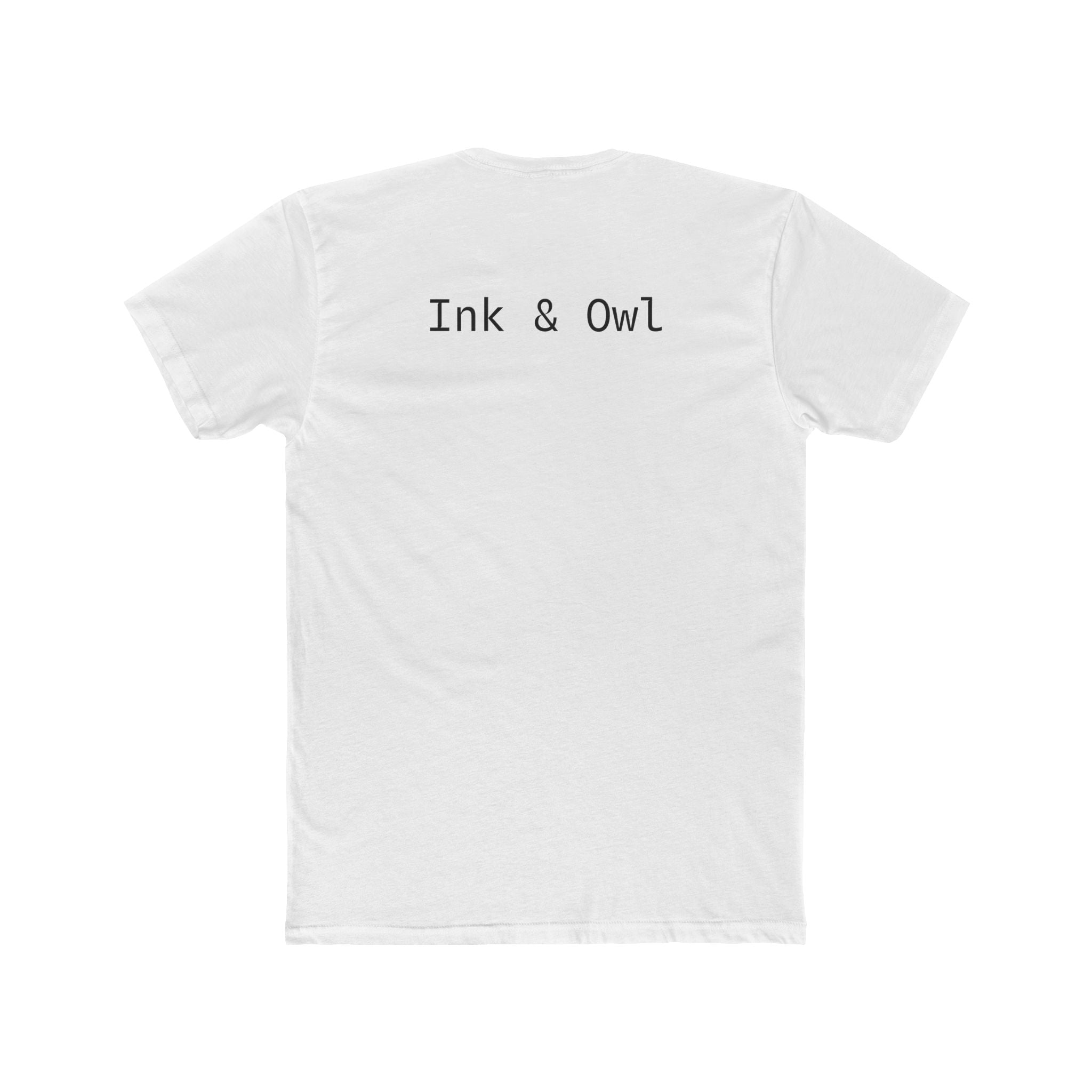 Owl Illustration Tee — “Perspective Changes Everything” Graphic T-Shirt