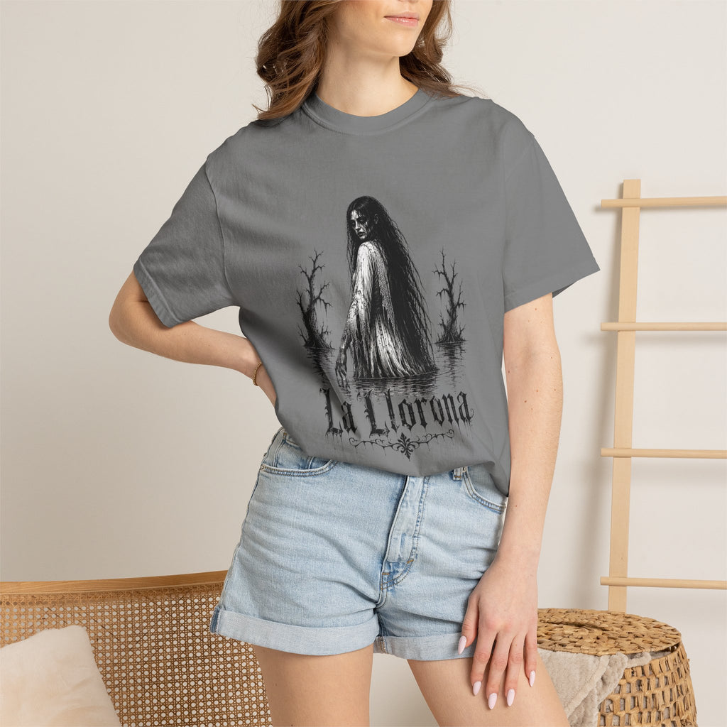 La Llorona Graphic T-Shirt — Haunted Mexican Folklore Tee