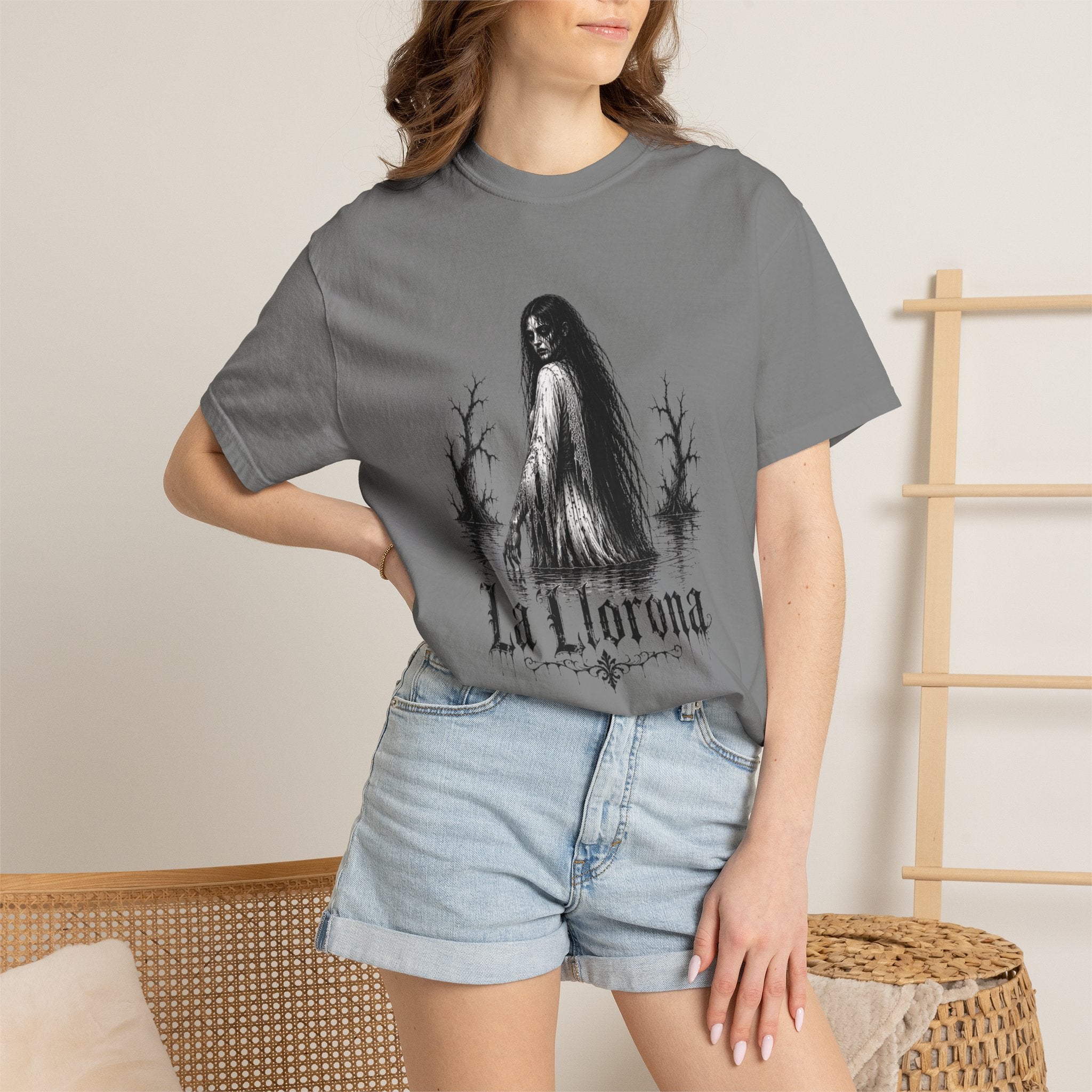 La Llorona Graphic T-Shirt — Haunted Mexican Folklore Tee