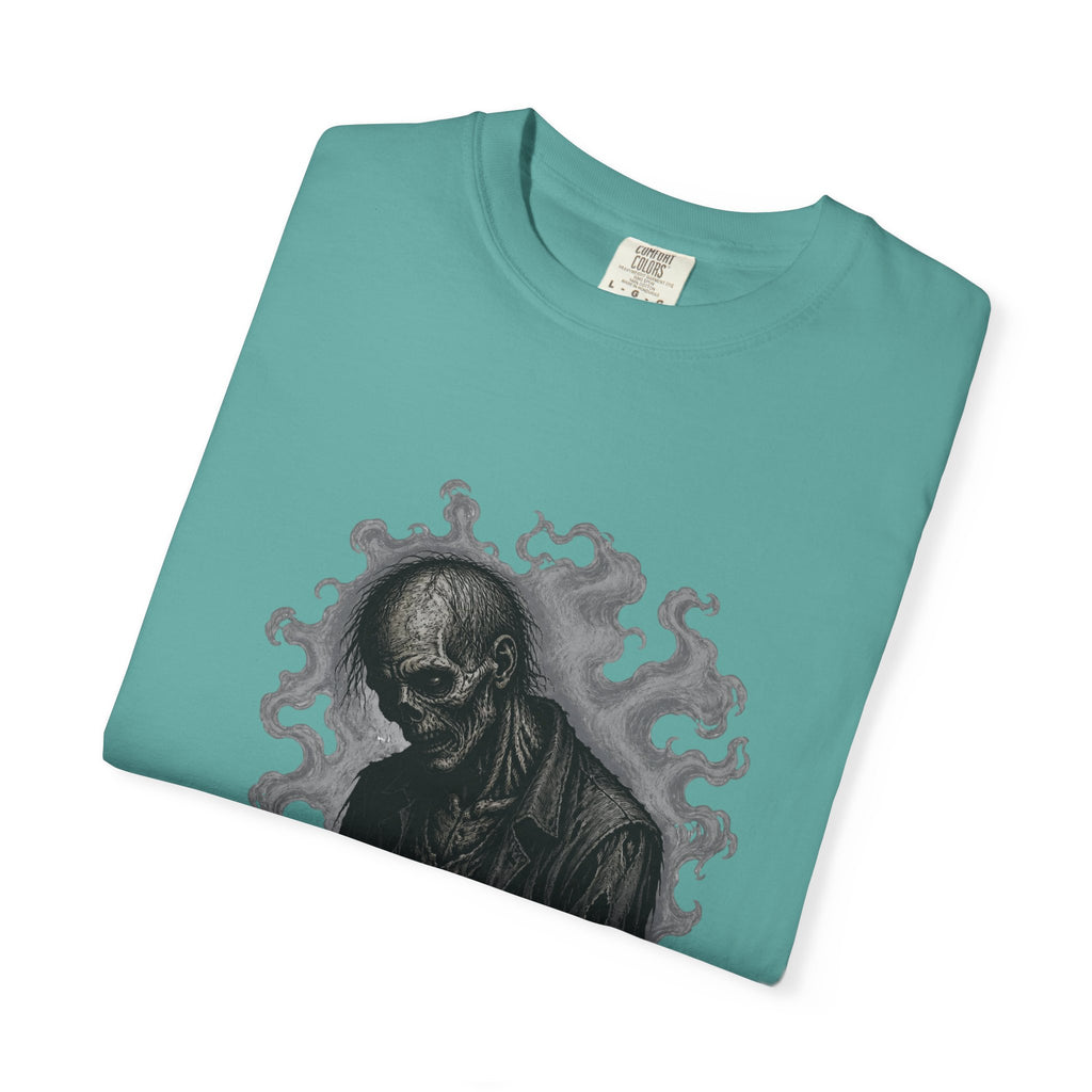 Graphic T-Shirt — "Negative Aura" Skeleton Gothic Tee