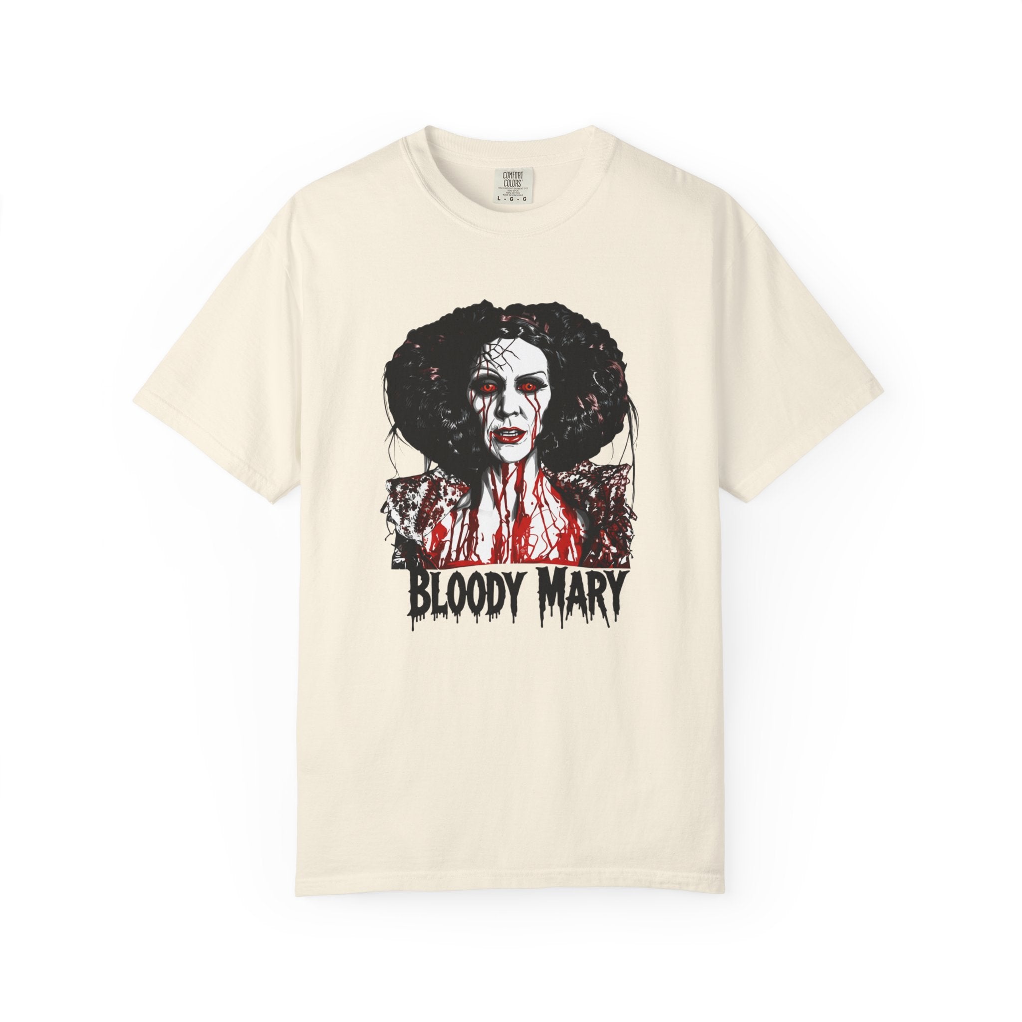 Bloody Mary Horror T-Shirt – Gothic Urban Legend Graphic Tee