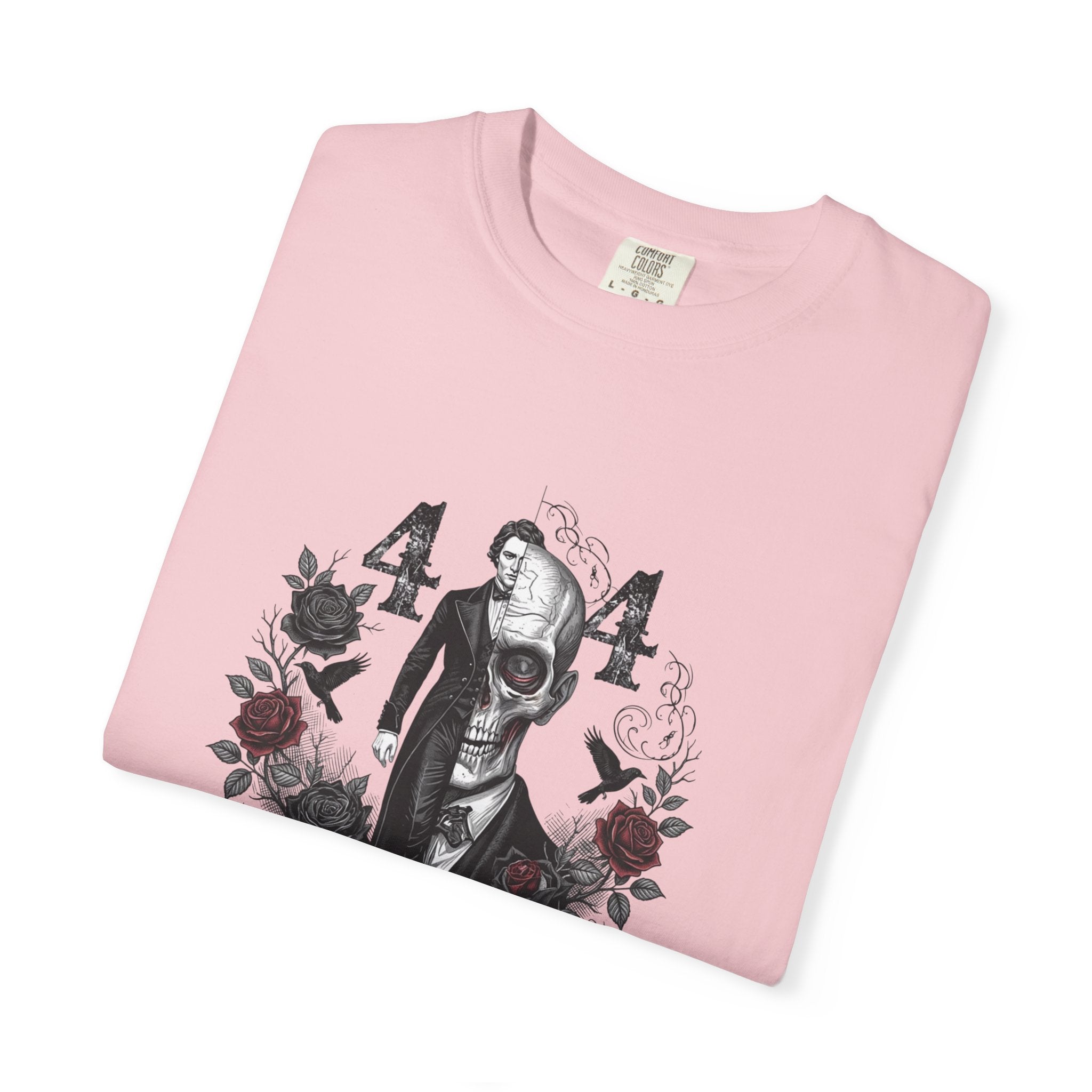 404 Coded Soul Not Found Gothic T-Shirt – Victorian Zombie Horror Graphic Tee