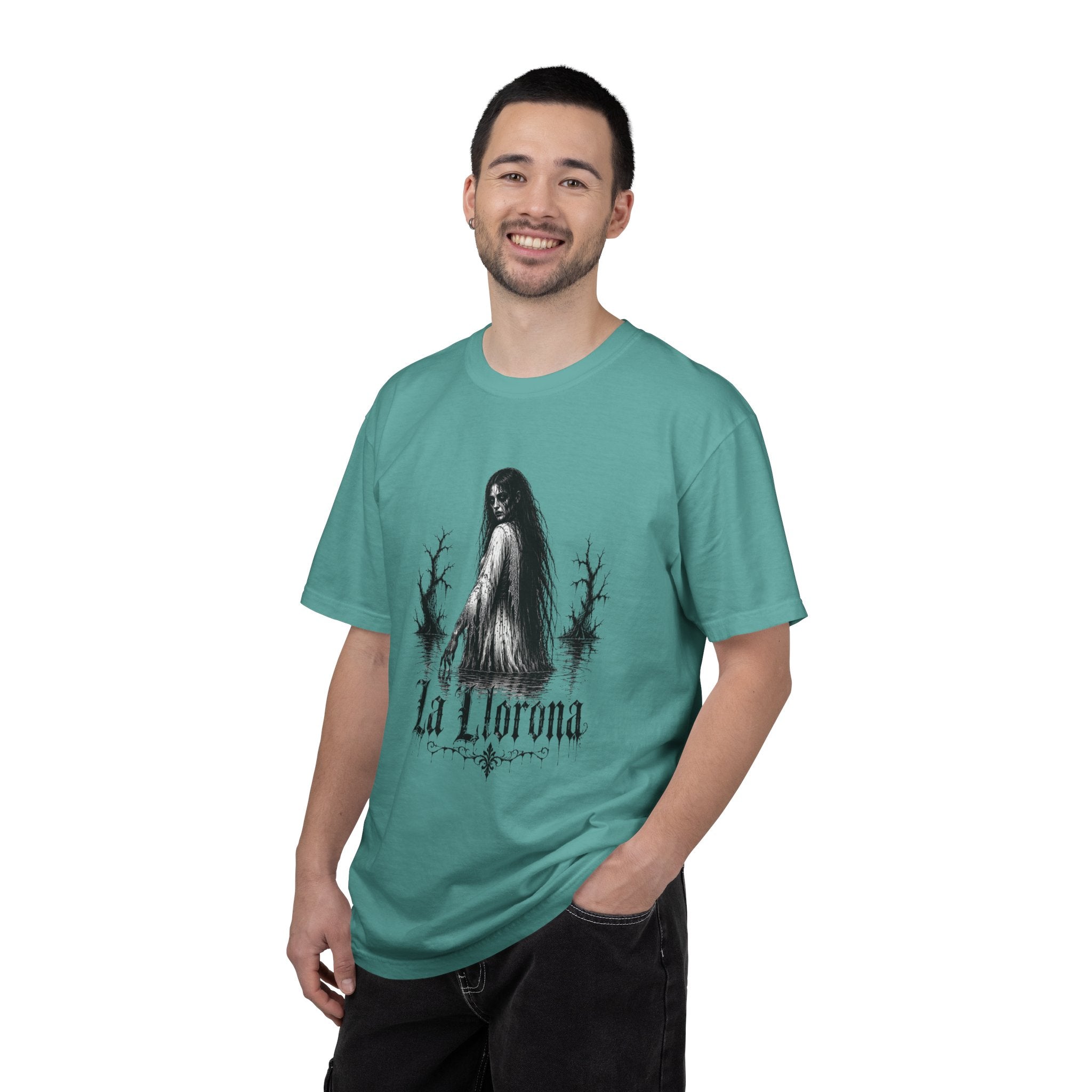 La Llorona Graphic T-Shirt — Haunted Mexican Folklore Tee