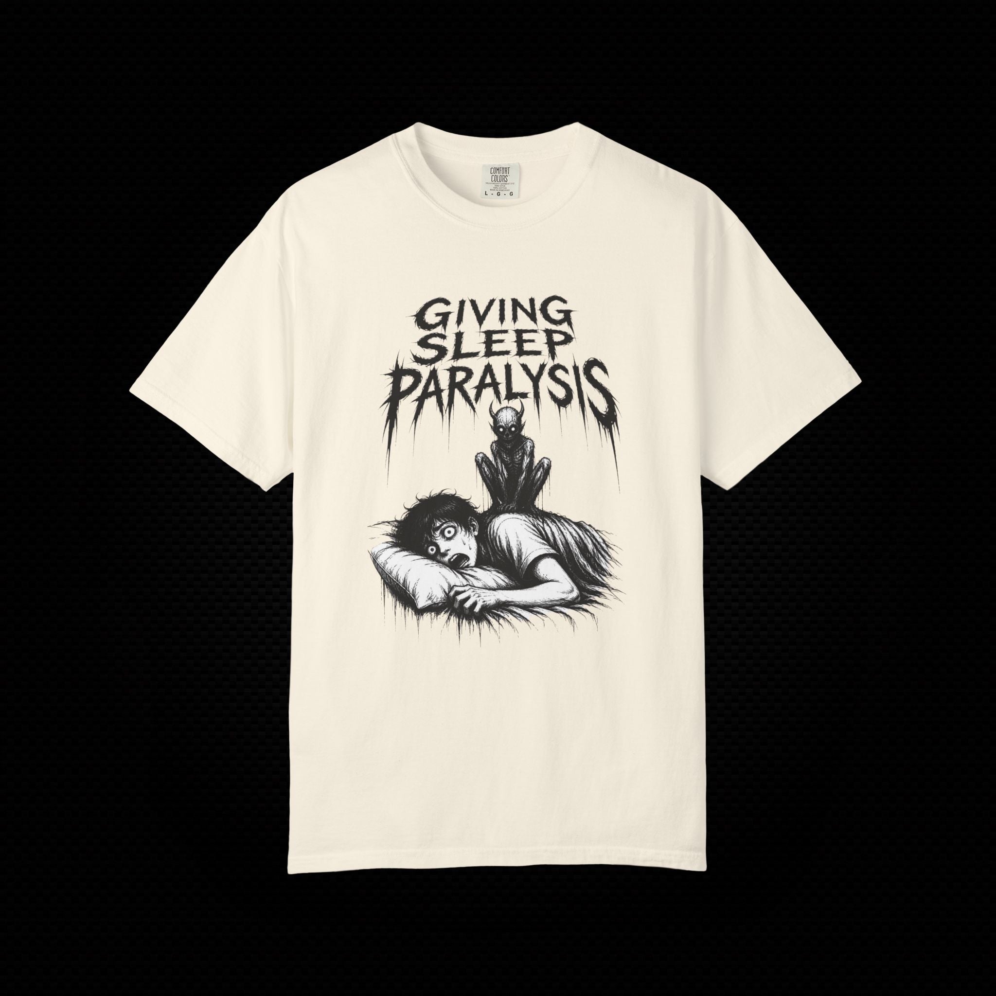 Giving Sleep Paralysis Graphic T-Shirt