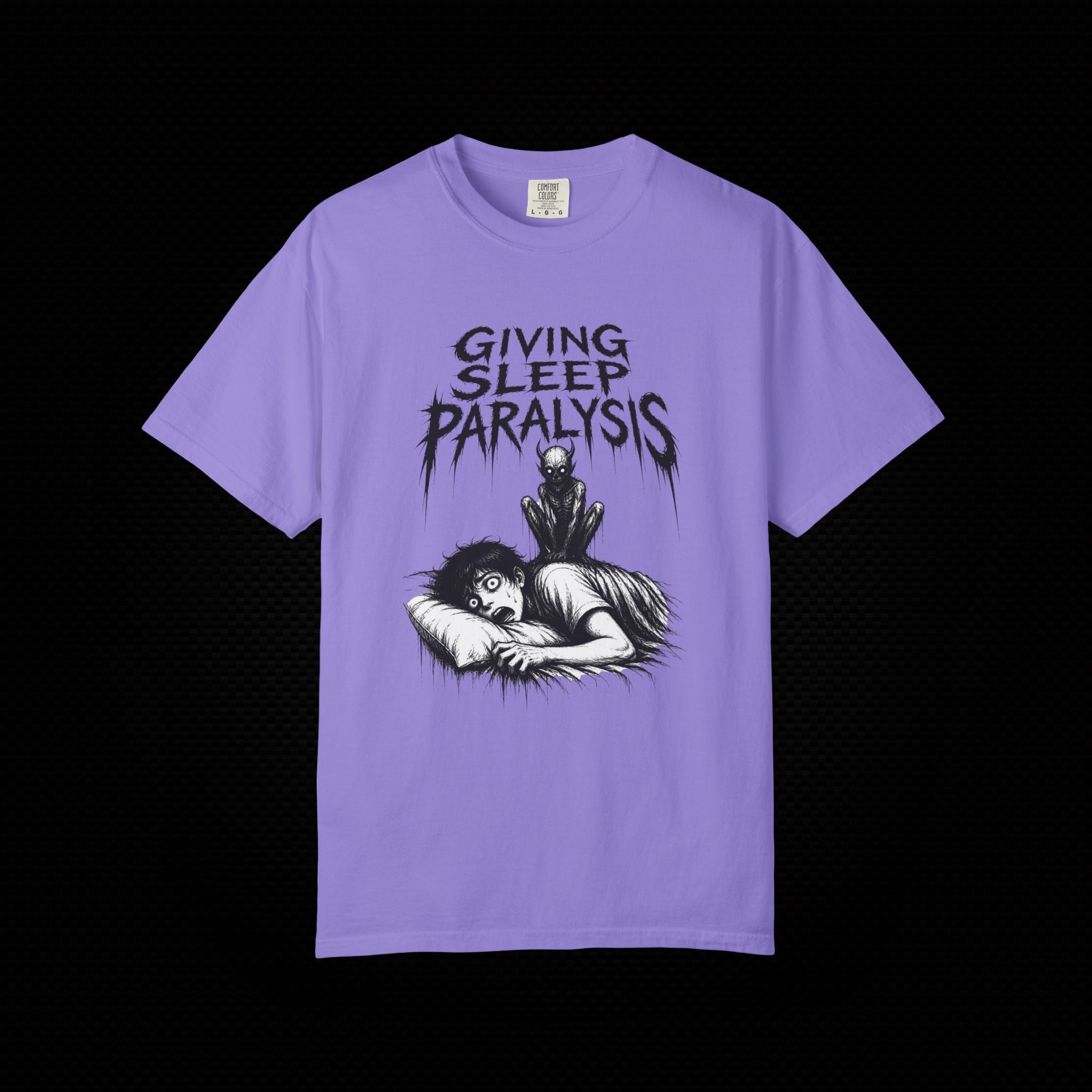 Giving Sleep Paralysis Graphic T-Shirt