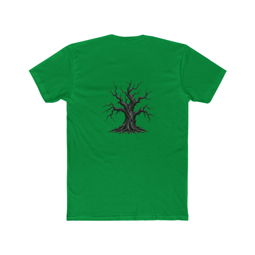 Delightfully Grim Tee — Gothic Raven & Tree Graphic T-Shirt