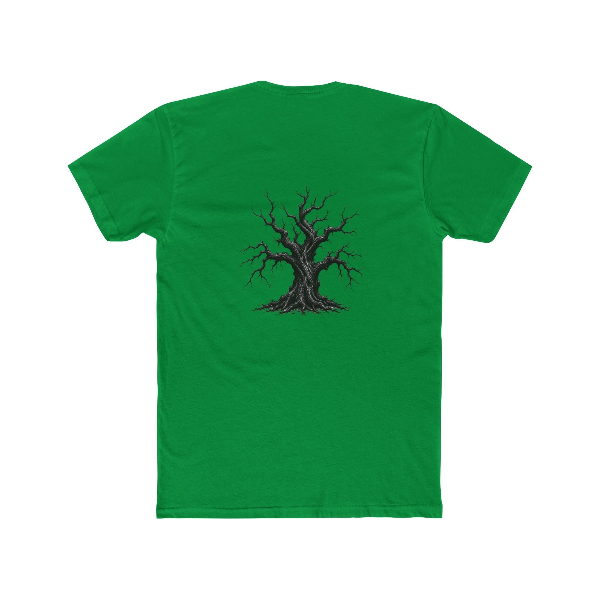 Delightfully Grim Tee — Gothic Raven & Tree Graphic T-Shirt