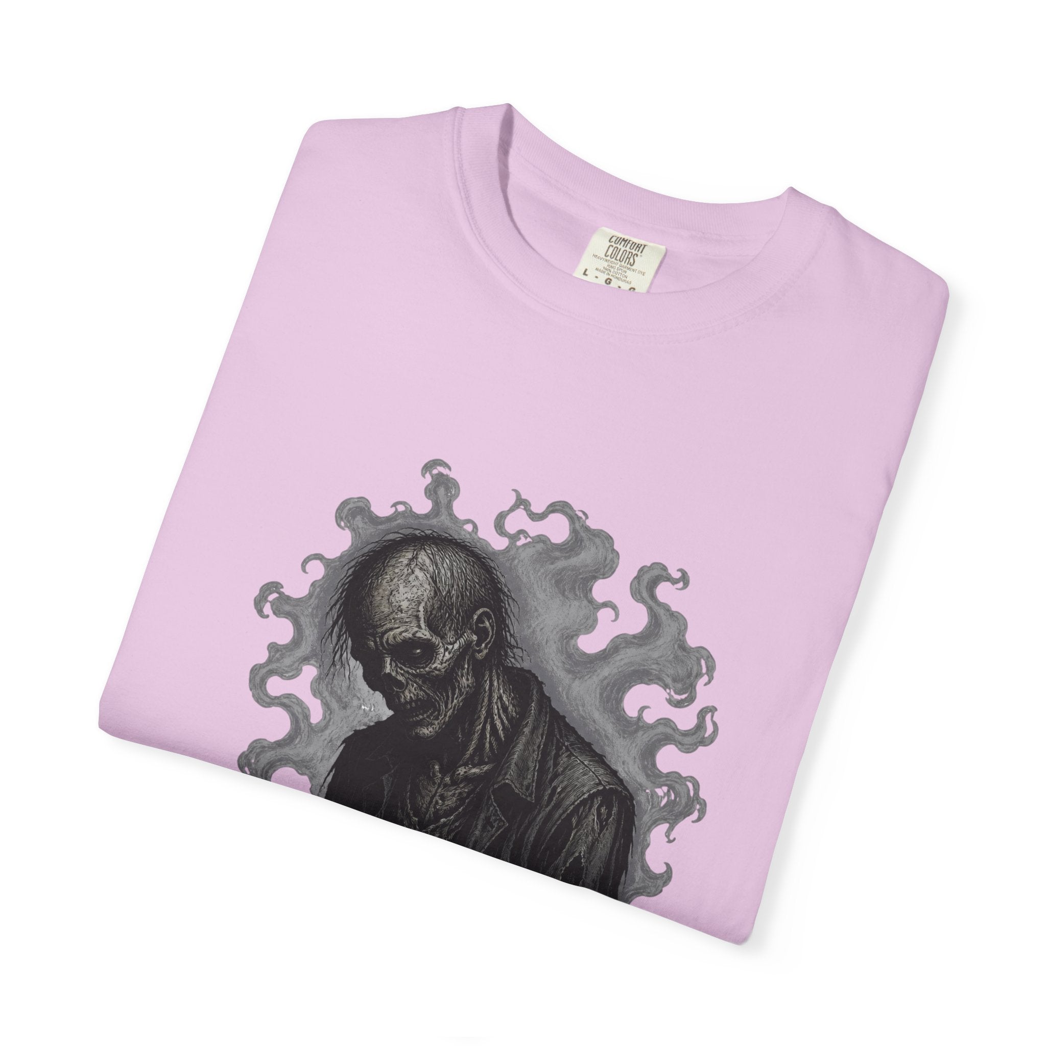Graphic T-Shirt — "Negative Aura" Skeleton Gothic Tee