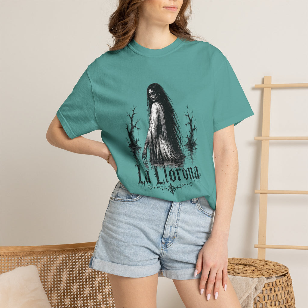 La Llorona Graphic T-Shirt — Haunted Mexican Folklore Tee