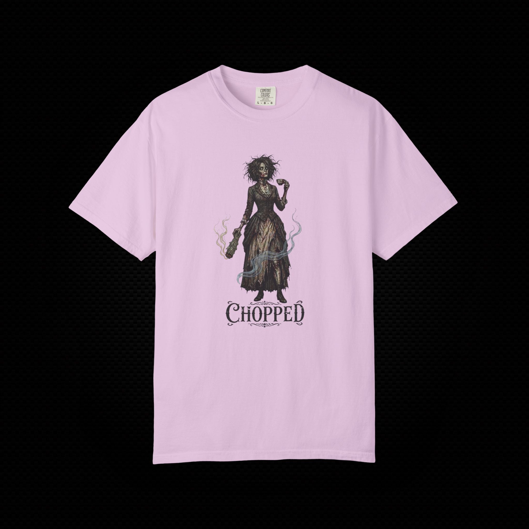 Chopped Gothic Graphic T-Shirt