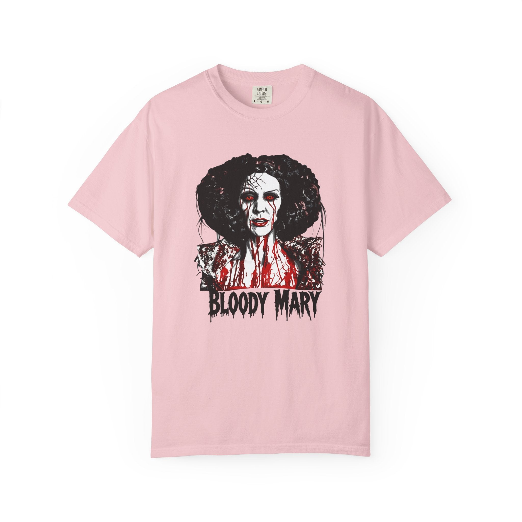 Bloody Mary Horror T-Shirt – Gothic Urban Legend Graphic Tee