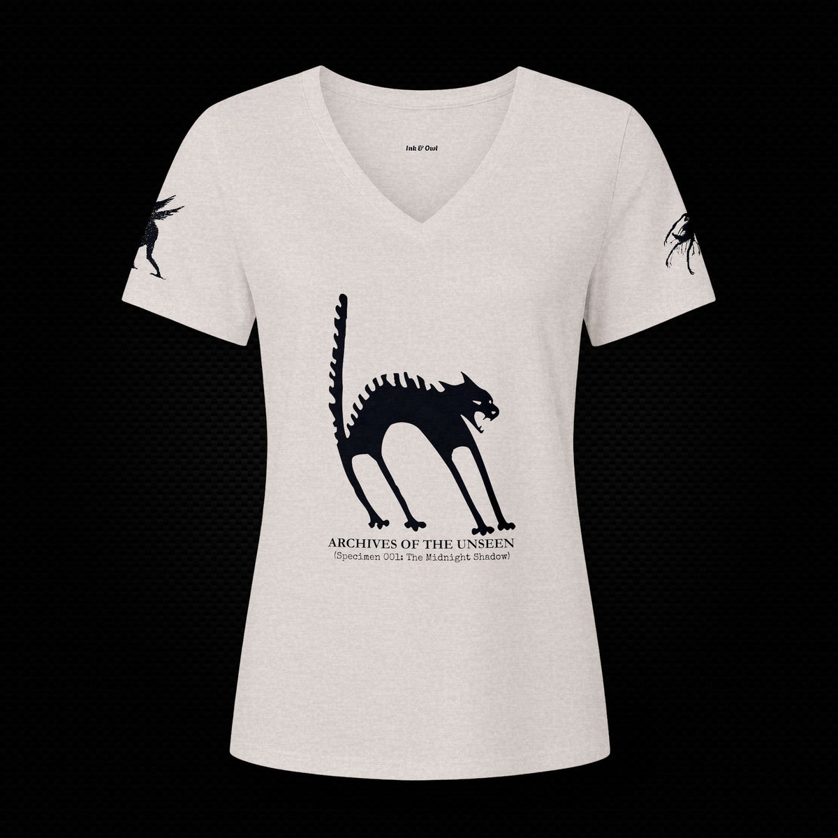 Archives of the Unseen Black Cat T-Shirt