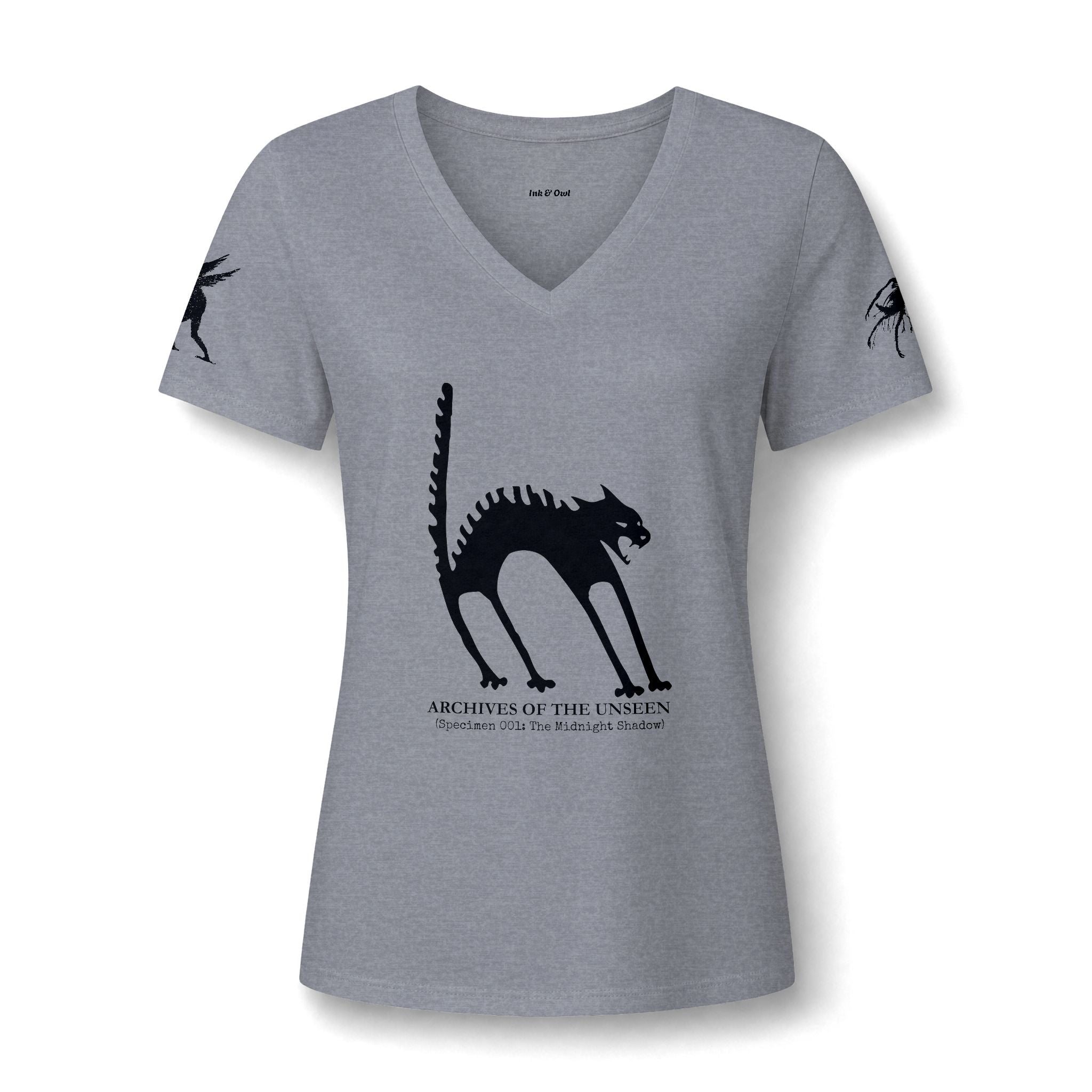 Archives of the Unseen Black Cat T-Shirt