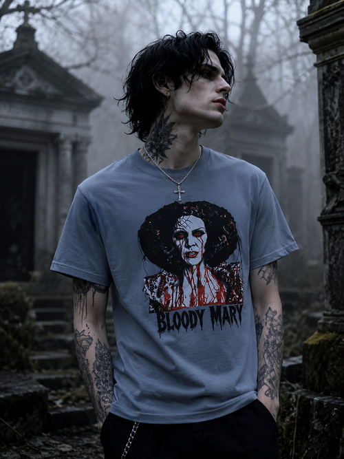 Bloody Mary Urban Legend Graphic T-Shirt