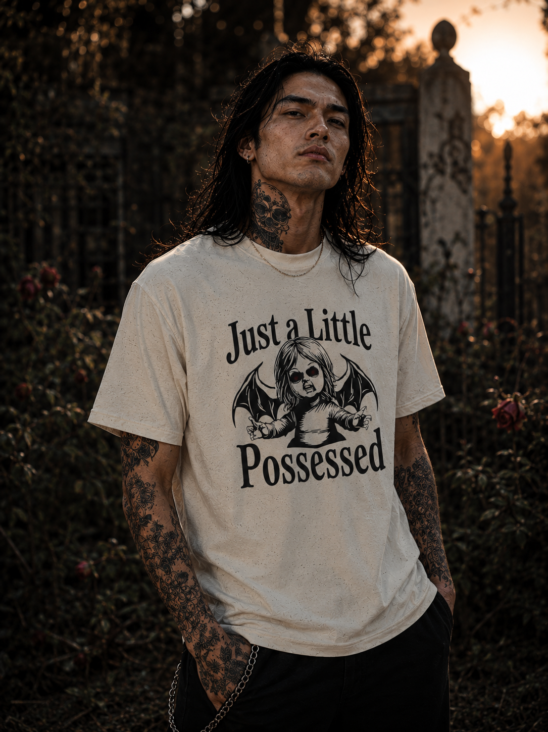 Just a Little Possessed Doll T-Shirt