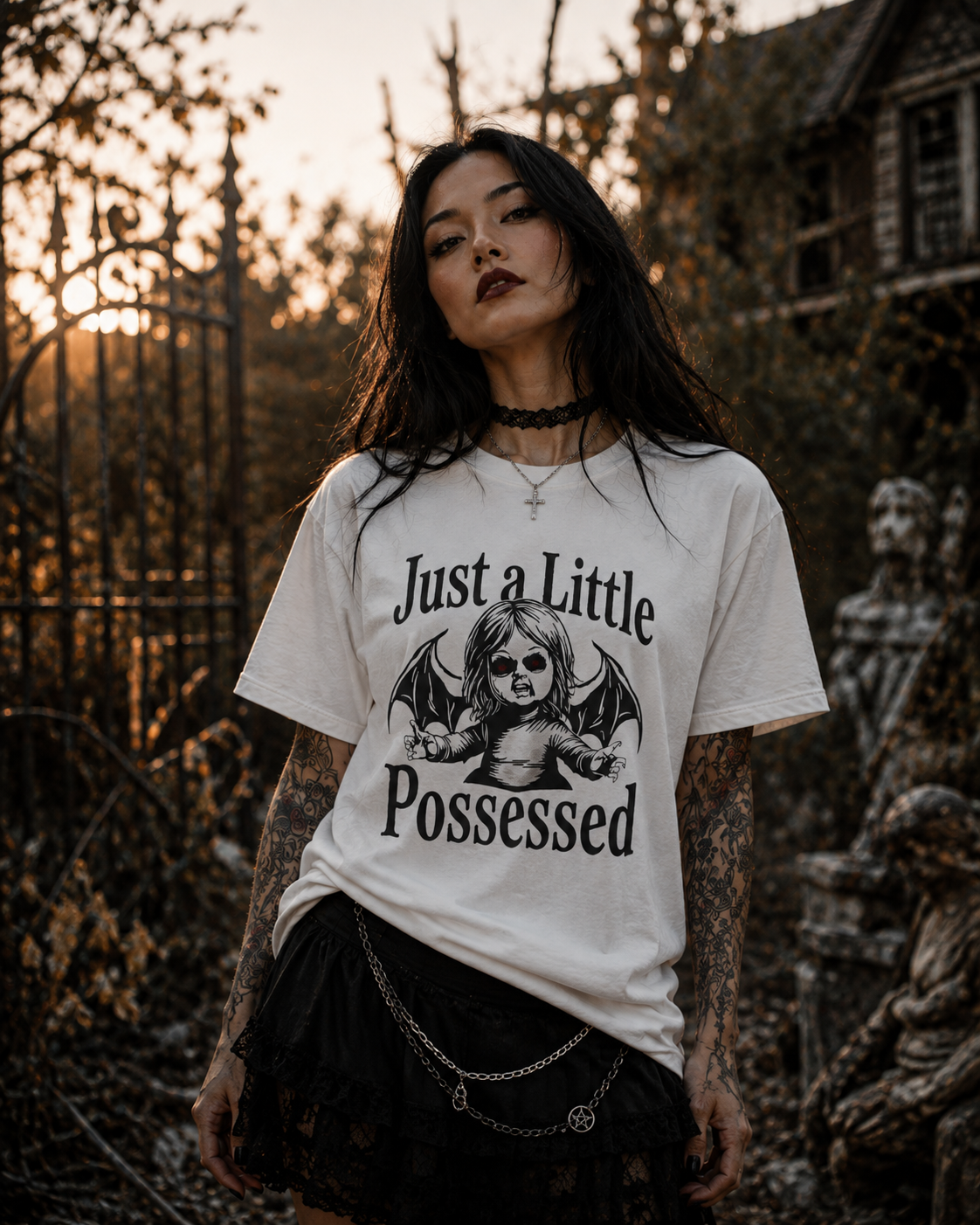 Just a Little Possessed Doll T-Shirt