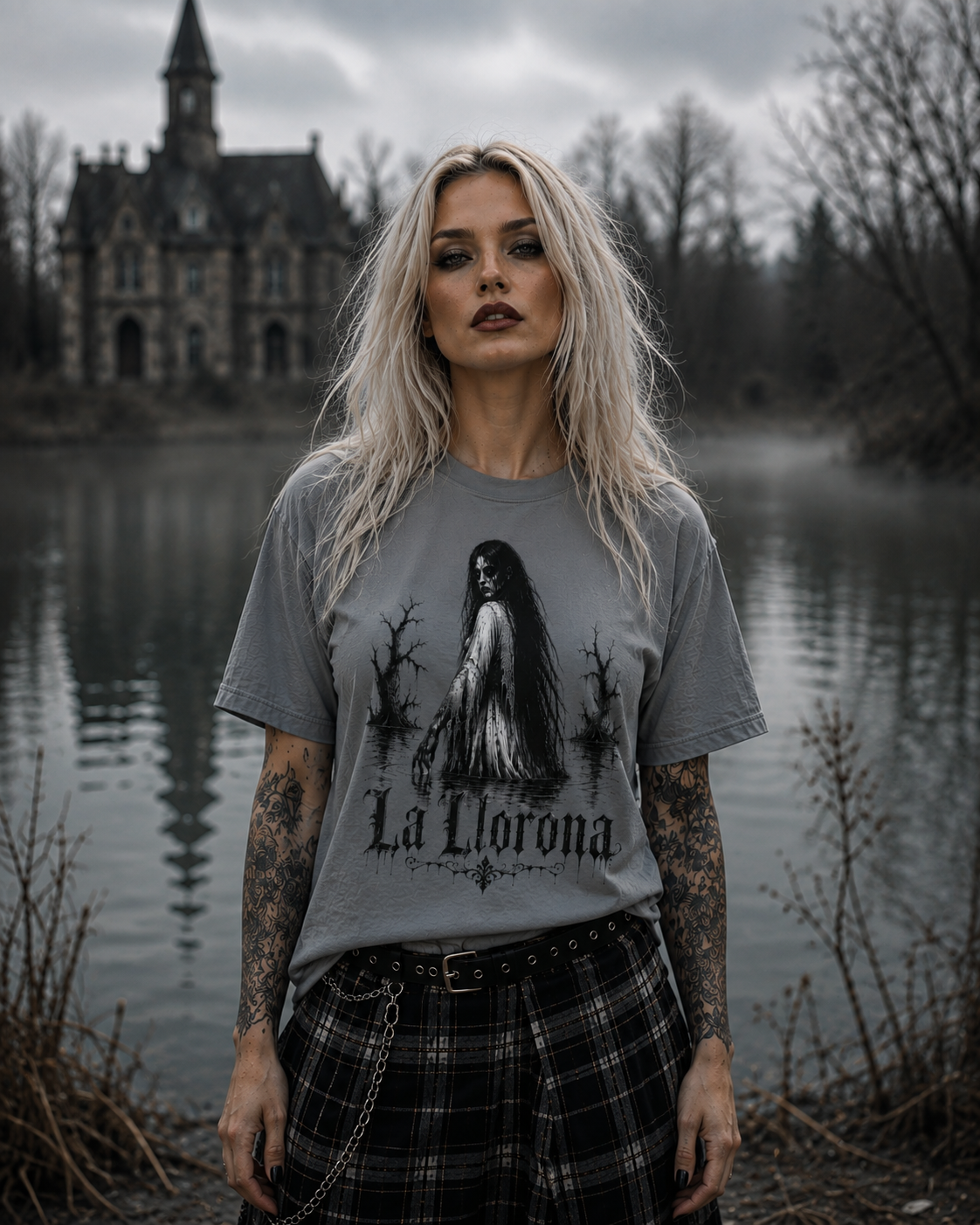 La Llorona Graphic Mexican Folklore Tee